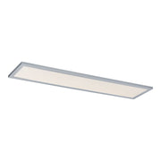 Sky - 5CCT 1x4 LED Flush Mount Panel, 50W, 3500lm, 120-277V, Brushed Aluminum