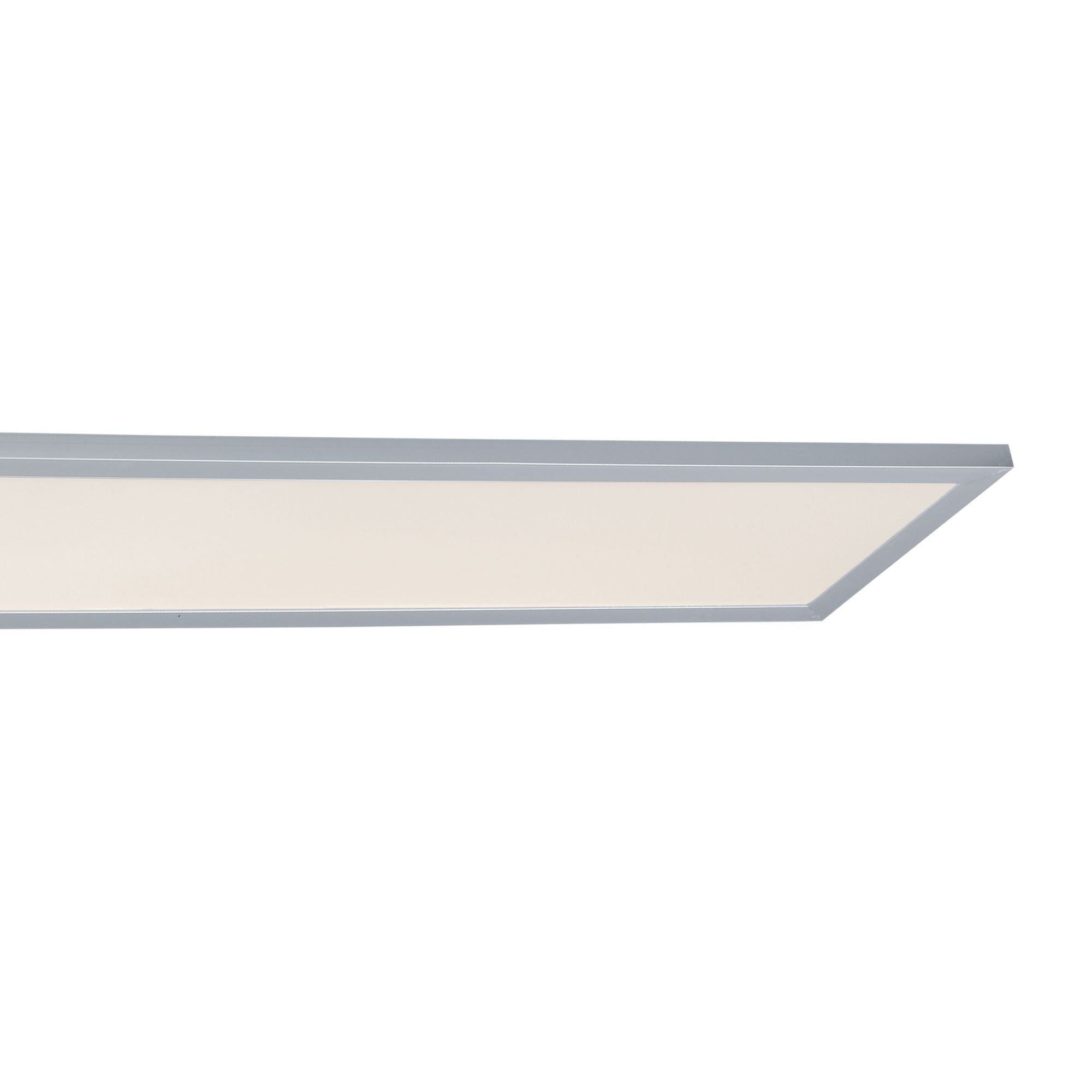 Sky - 5CCT 1x4 LED Flush Mount Panel, 50W, 3500lm, 120-277V, Brushed Aluminum