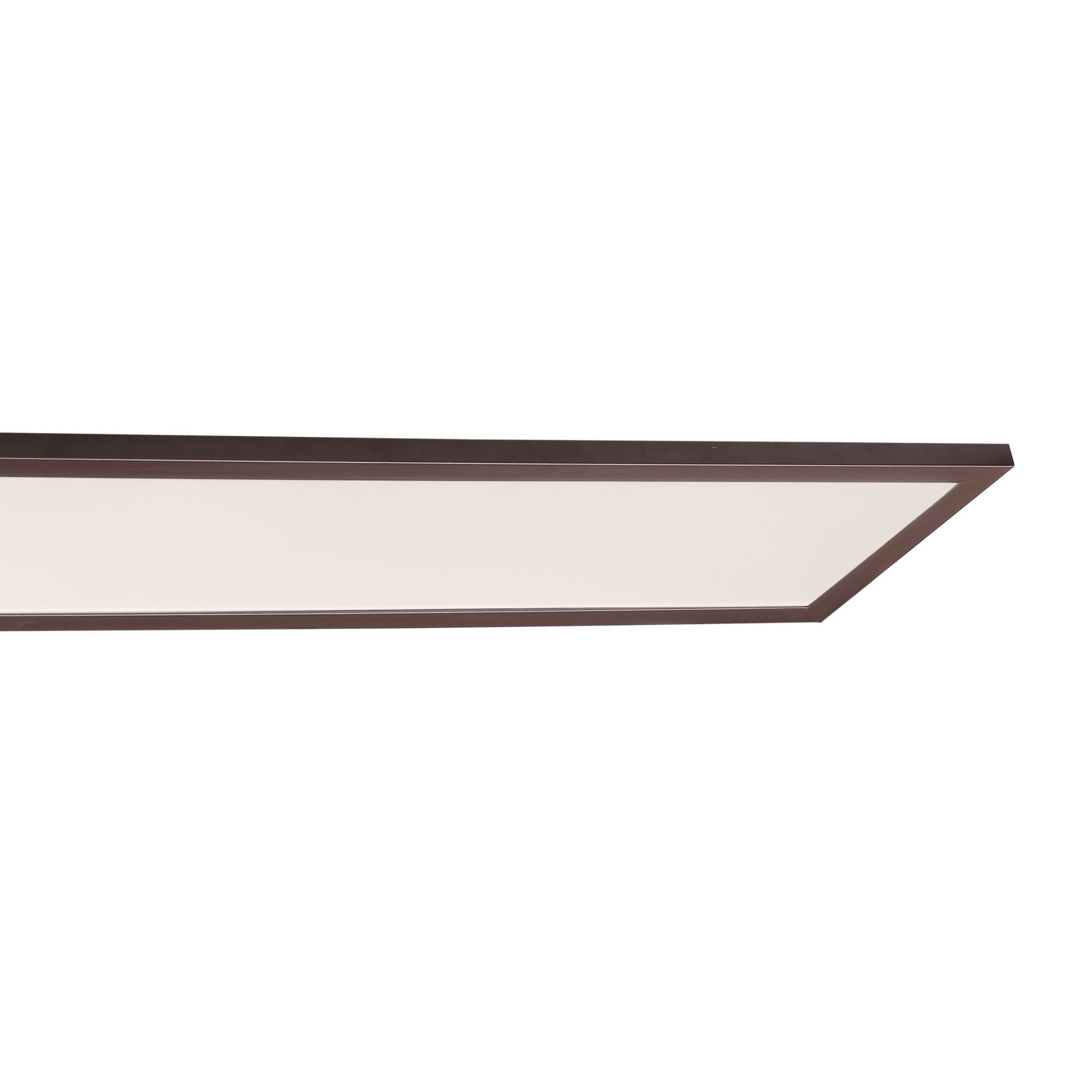 Sky - 5CCT 1x4 LED Flush Mount Panel, 50W, 3500lm, 120-277V, Bronze