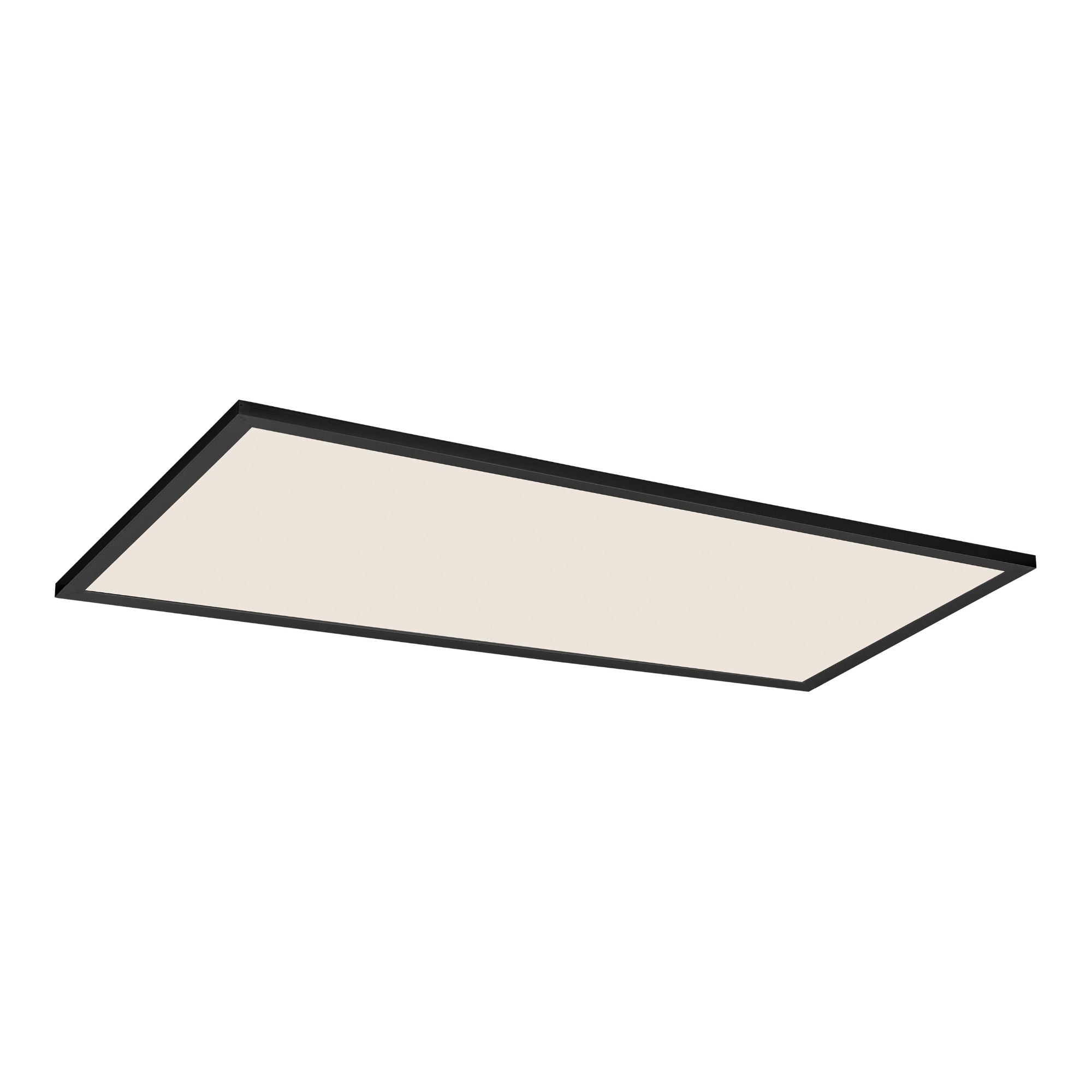 Sky - 5CCT 2x4 LED Flush Mount Panel, 50W, 3500lm, 120-277V, Black