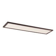 Sky 1x4 LED Flush Mount Panel, 45W, 3800lm, 3000K, 120-277V, Bronze