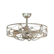 Maxim Lighting - Solitaire 6-Light Wifi-Enabled LED Fandelight 31 Inch Silver Mist Finish | Bees Lighting