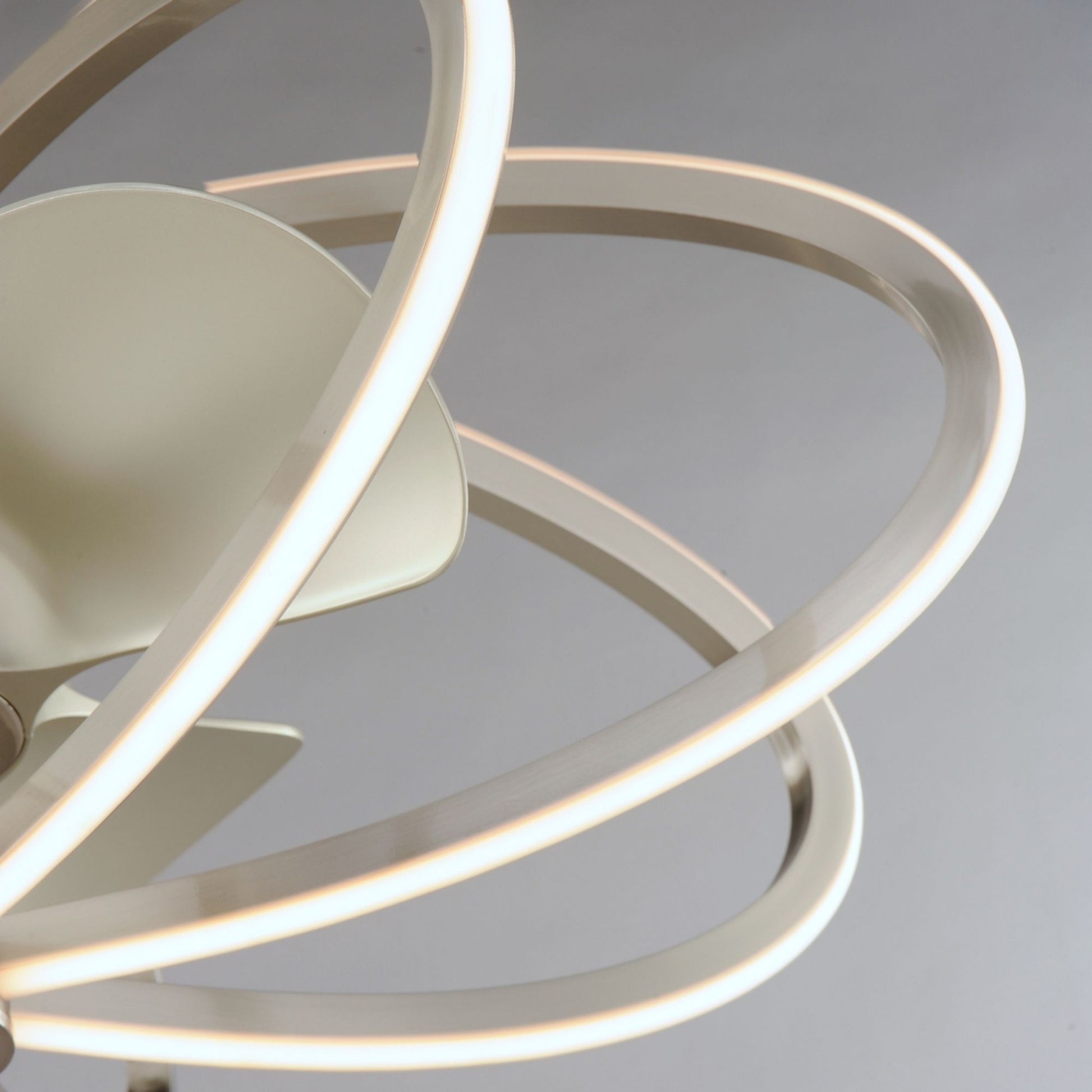 Maxim Lighting - Solstice 8-Light Wifi-Enabled LED Fandelight 34 Inch Satin Nickel Finish | Bees Lighting