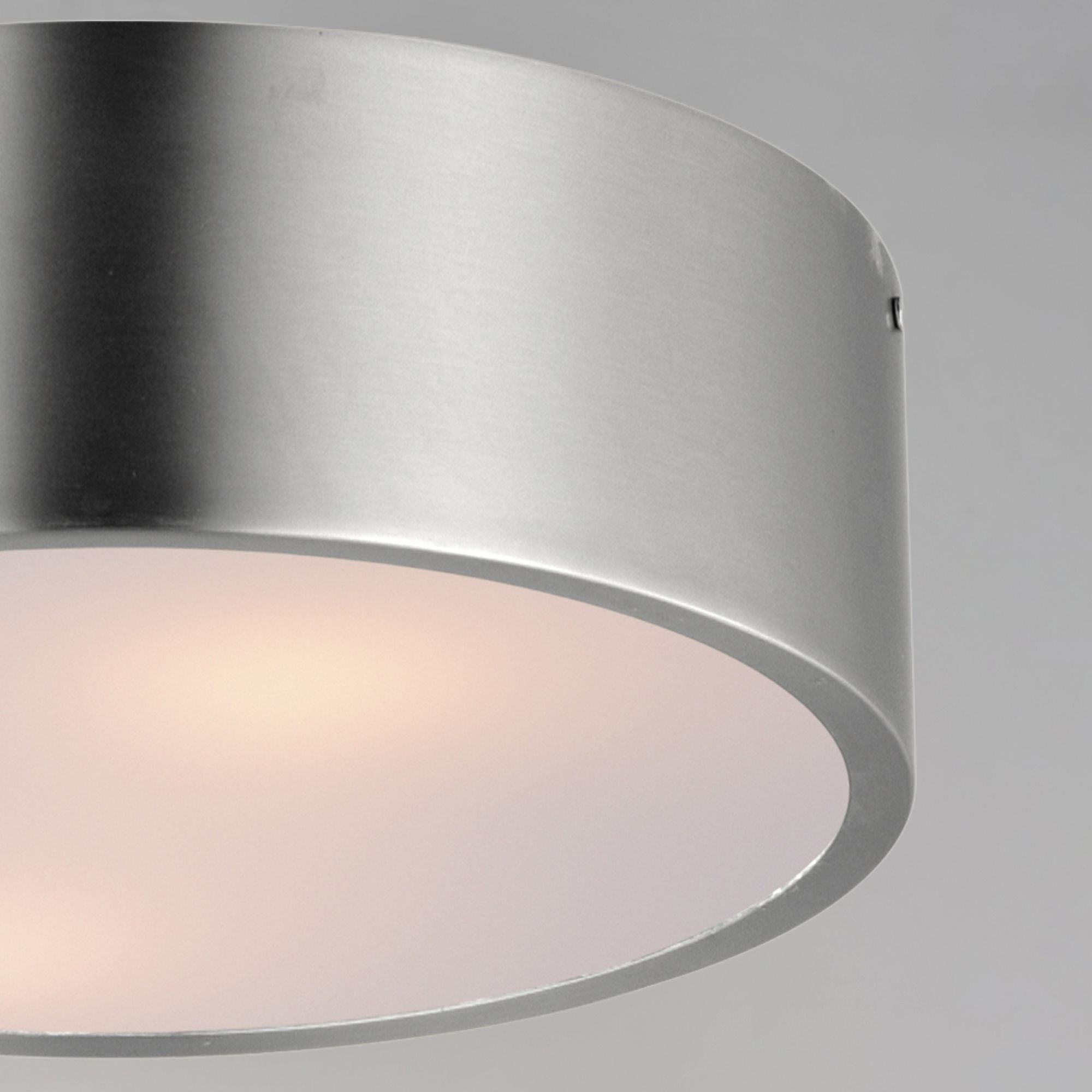 Tommy 12" 2-Light Surface Mount, Satin Nickel Finish