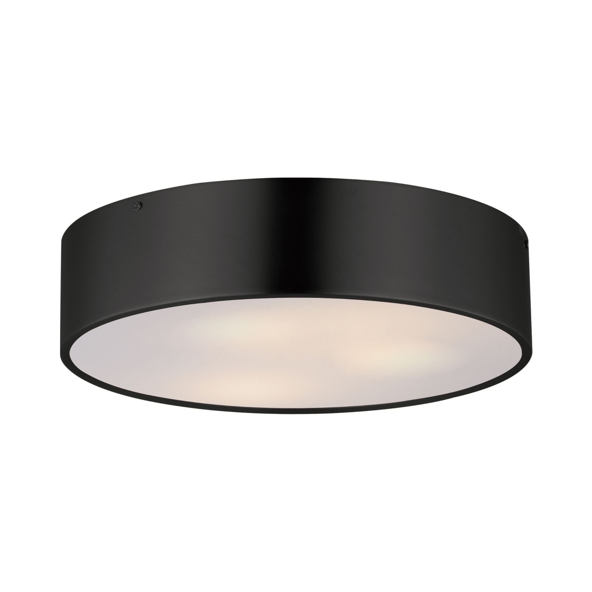 Tommy 16" 3-Light Surface Mount, Black Finish