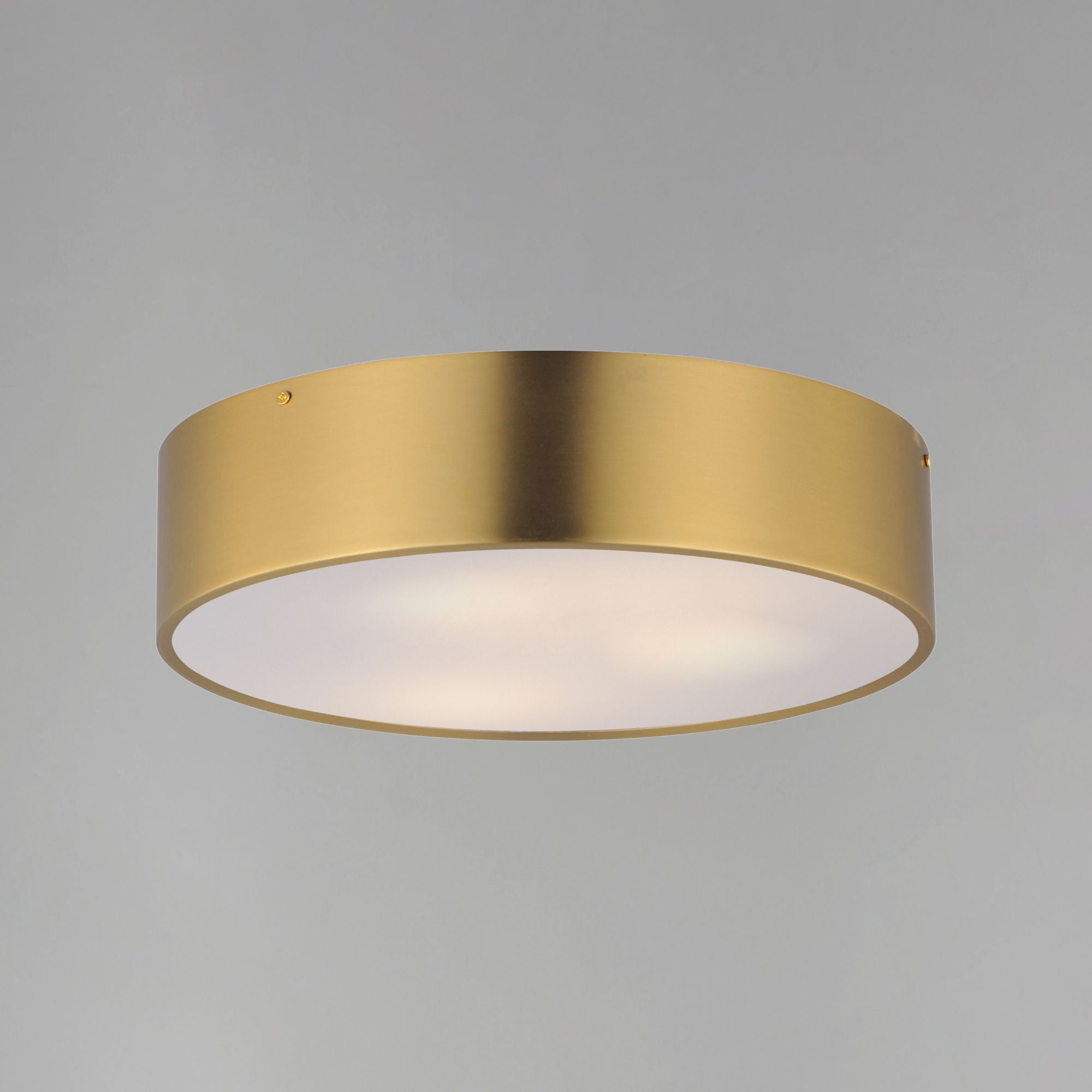 Tommy 16" 3-Light Surface Mount, Satin Brass Finish