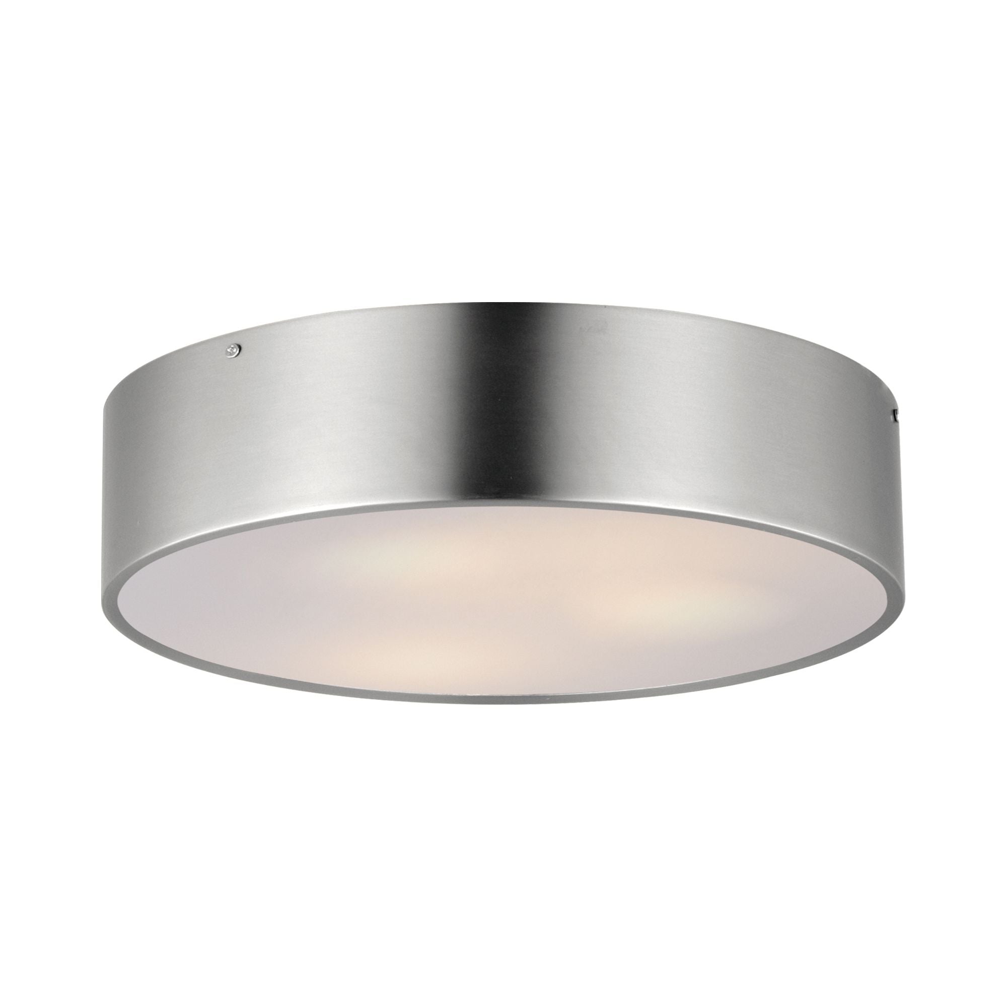 Tommy 16" 3-Light Surface Mount, Satin Nickel Finish