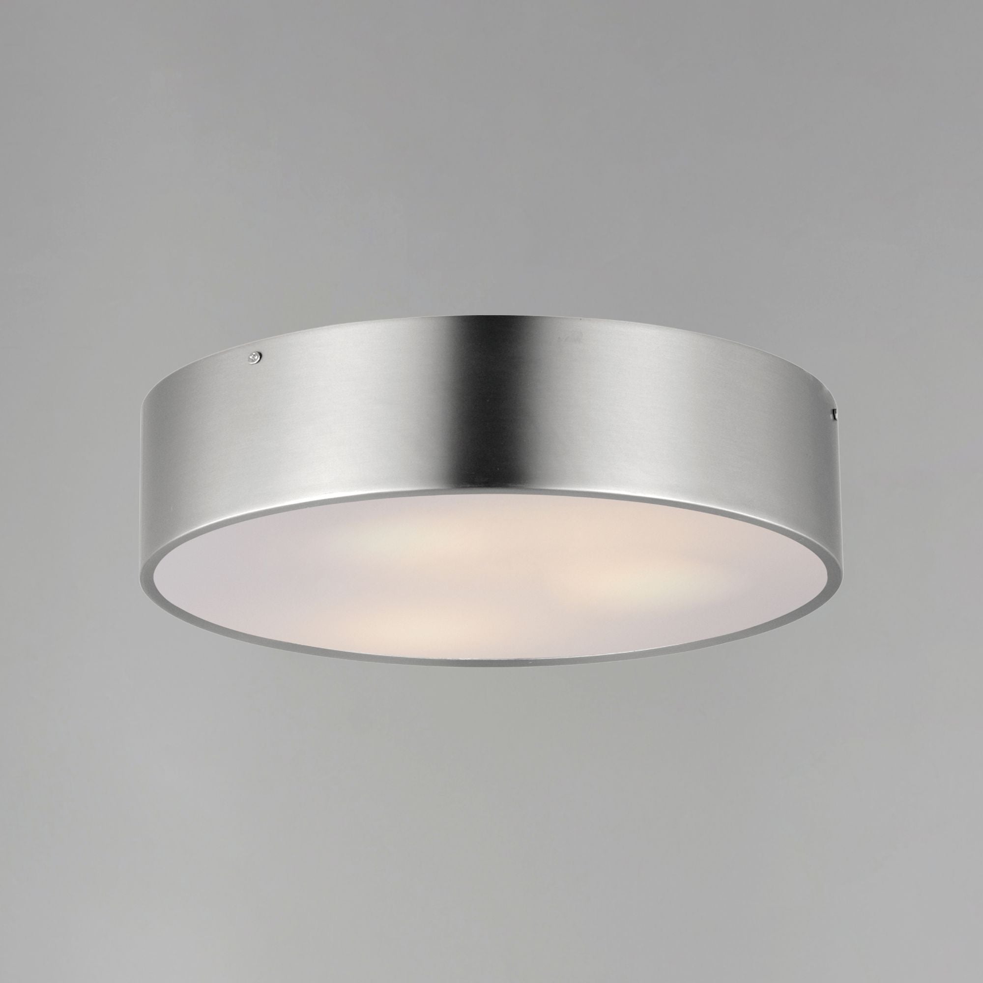 Tommy 16" 3-Light Surface Mount, Satin Nickel Finish
