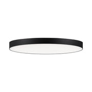 Trim 16" Disk LED Flush Mount, Black finish