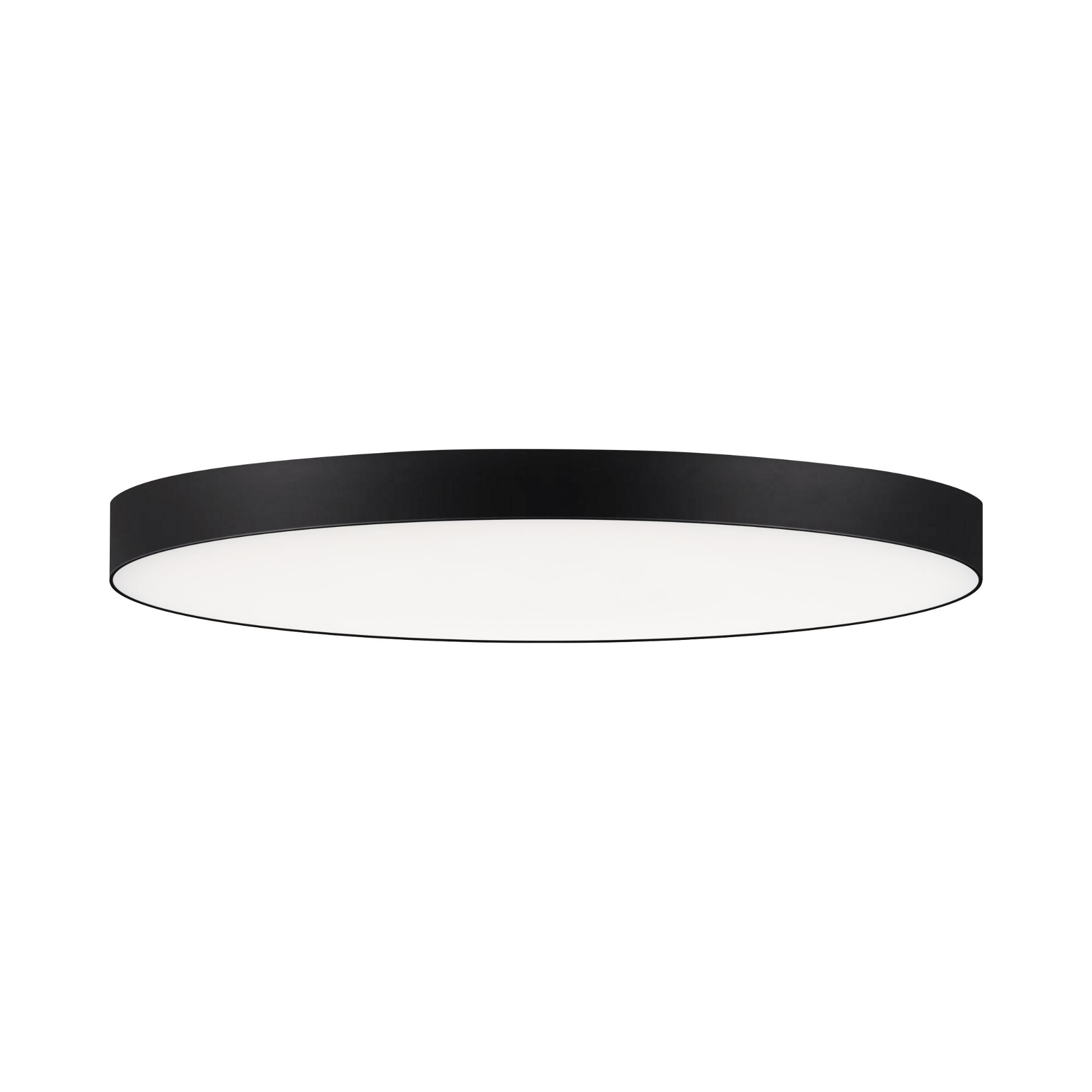 Trim 16" Disk LED Flush Mount, Black finish