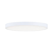 Trim 16" Disk LED Flush Mount, White finish