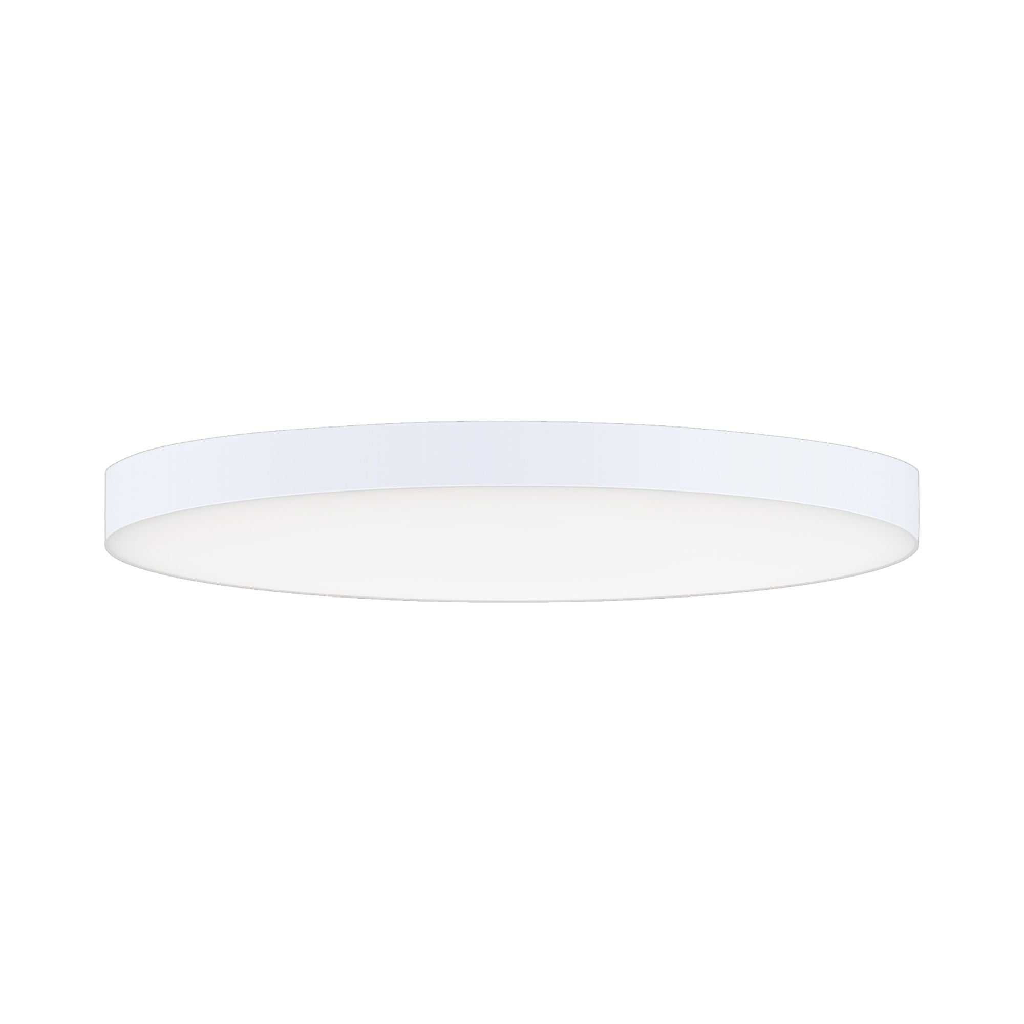 Trim 16" Disk LED Flush Mount, White finish