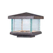 Triumph VX LED 10" LED Outdoor Deck Lantern / Column Light, Earth Tone Finish