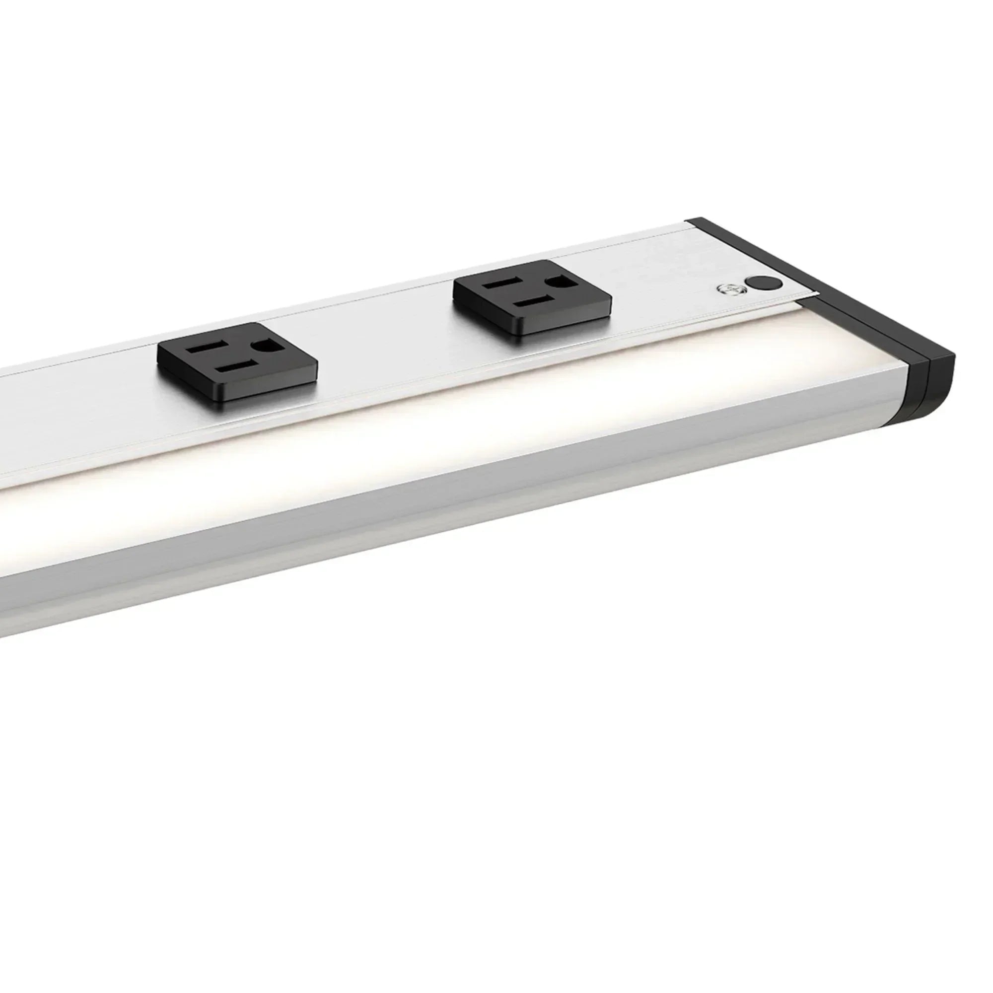 CounterMax 5K 36" Under Cabinet with Two Receptacles, Selectable CCT, 120V, Nickel