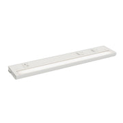 CounterMax 5K 18" LED Under Cabinet Light with Two Receptacles, Selectable CCT, 10 Watts, 120V, White