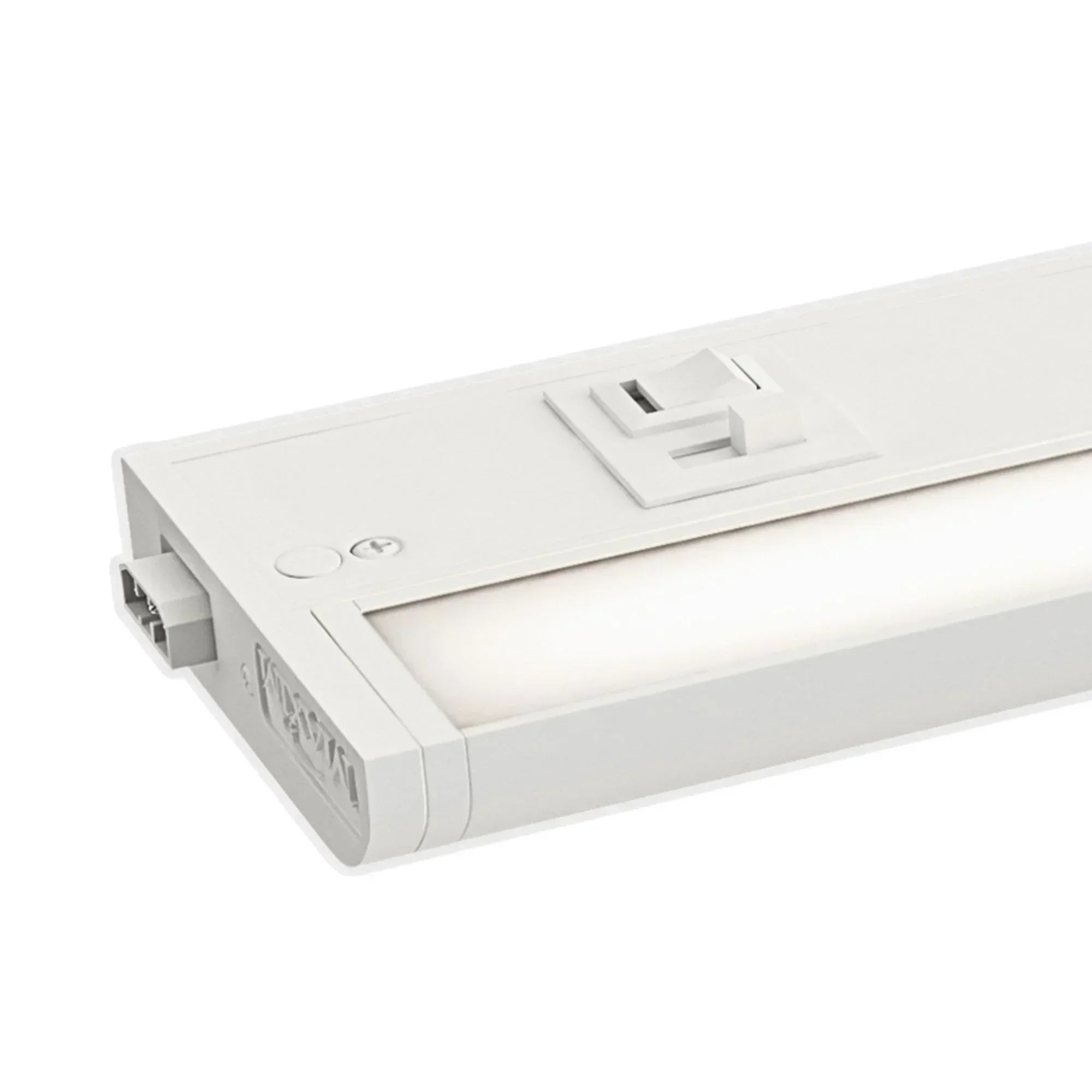 CounterMax 5K 24" Under Cabinet with Two Receptacles, Selectable CCT, 120V, White