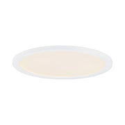 Wafer 22" Round LED Surface Mount, 3000K White Finish