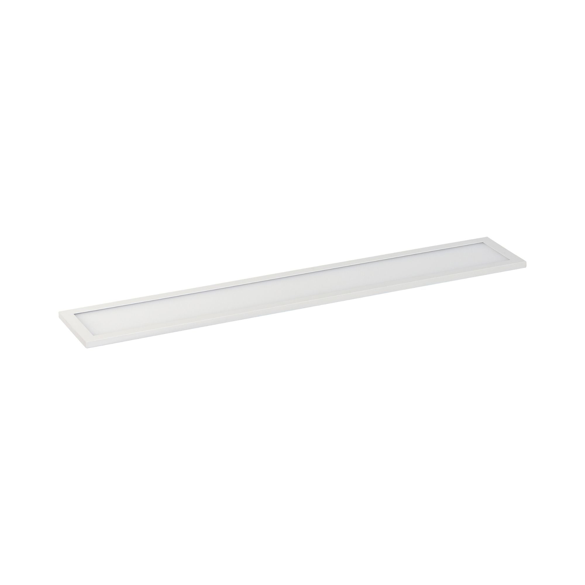 Wafer 24" Linear LED Surface Mount, 4000K, White finish
