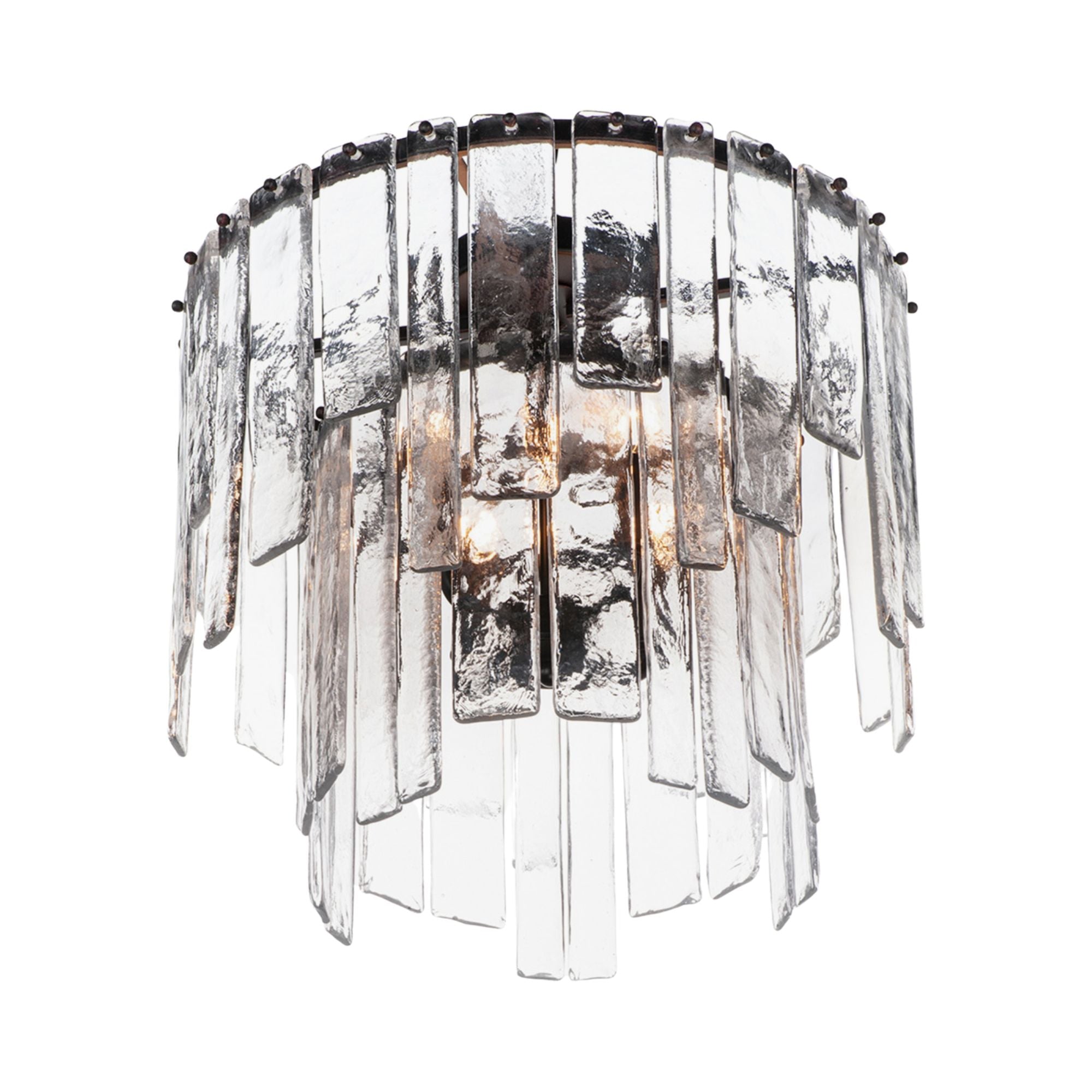 Warren 18" 4-Light Convertible Pendant, Dark Bronze Finish