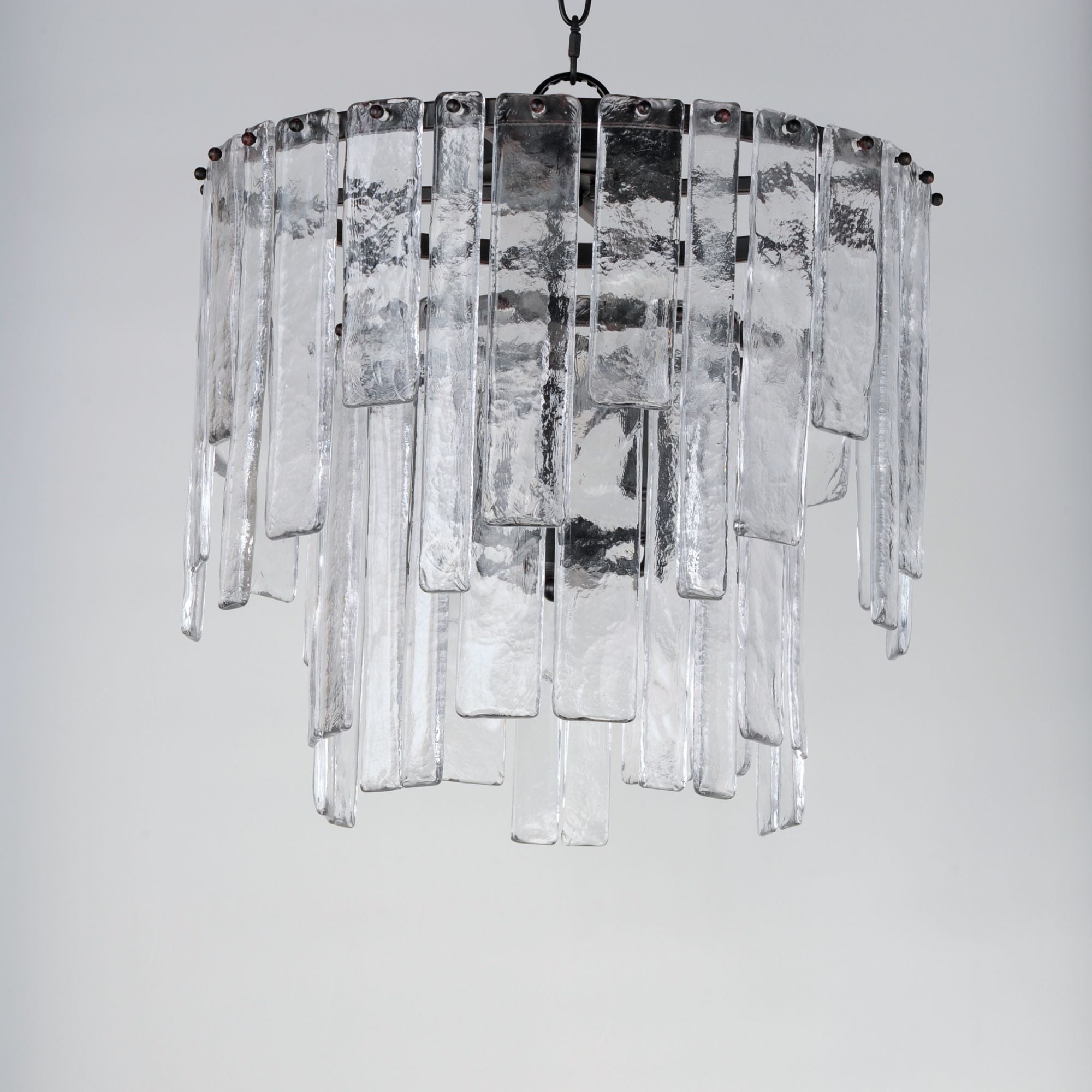 Warren 18" 4-Light Convertible Pendant, Dark Bronze Finish