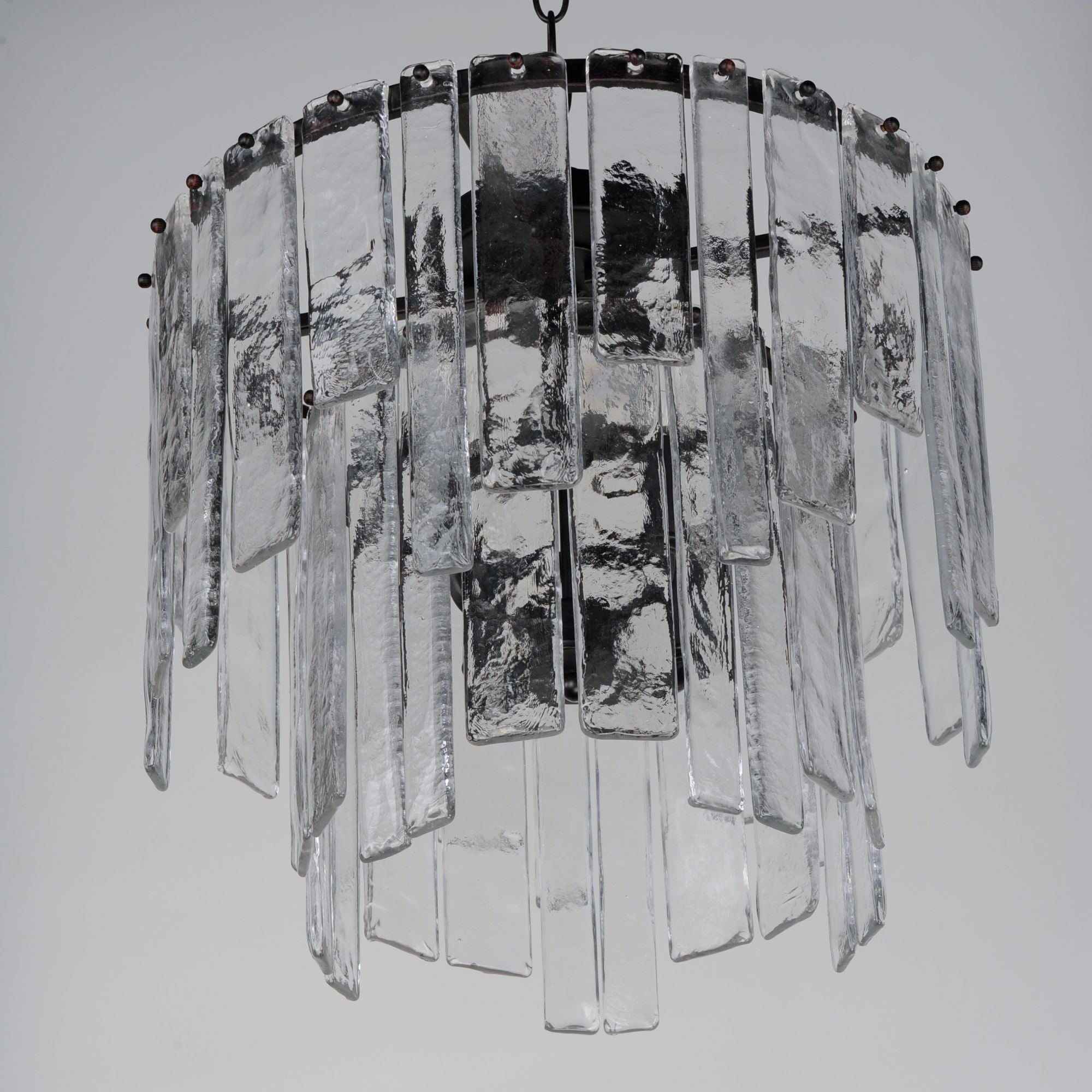 Warren 18" 4-Light Convertible Pendant, Dark Bronze Finish