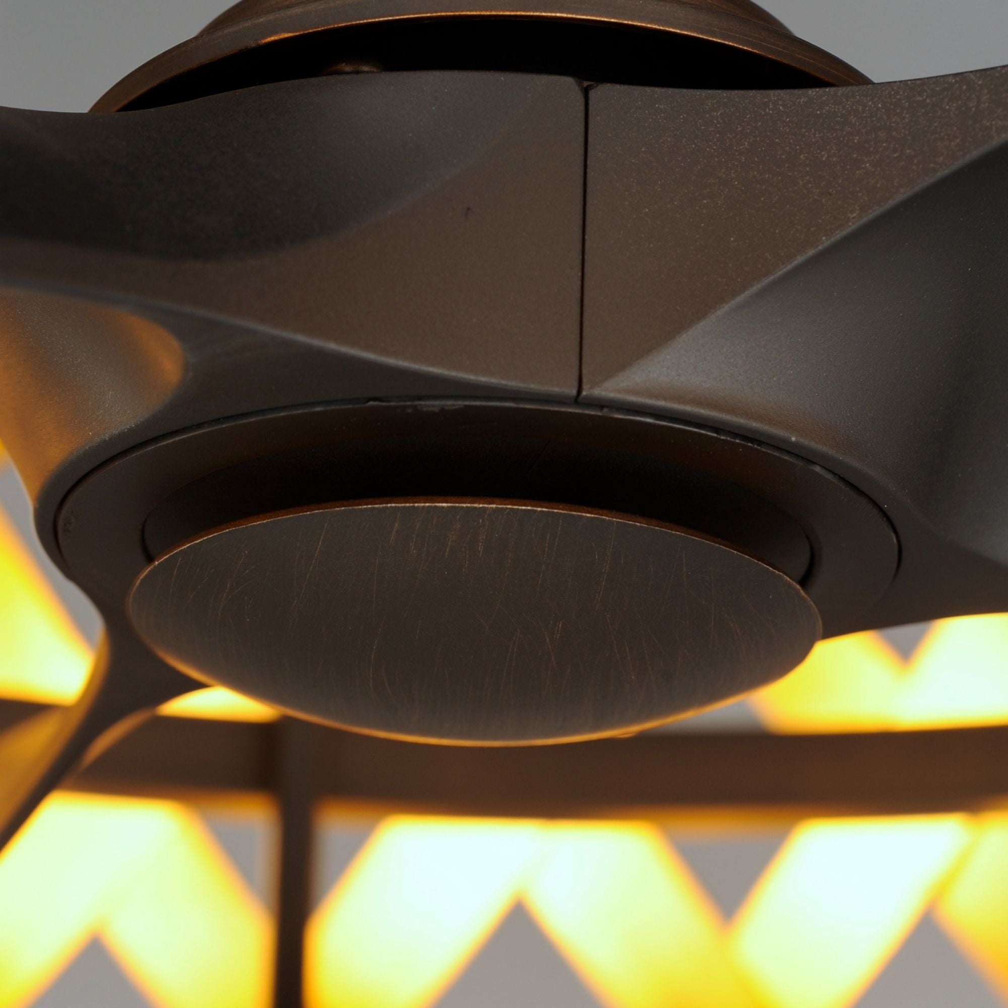 Maxim Lighting - Weave Wifi-Enabled LED Fandelight 33 Inch Bronze Gilt and Gold Finish | Bees Lighting