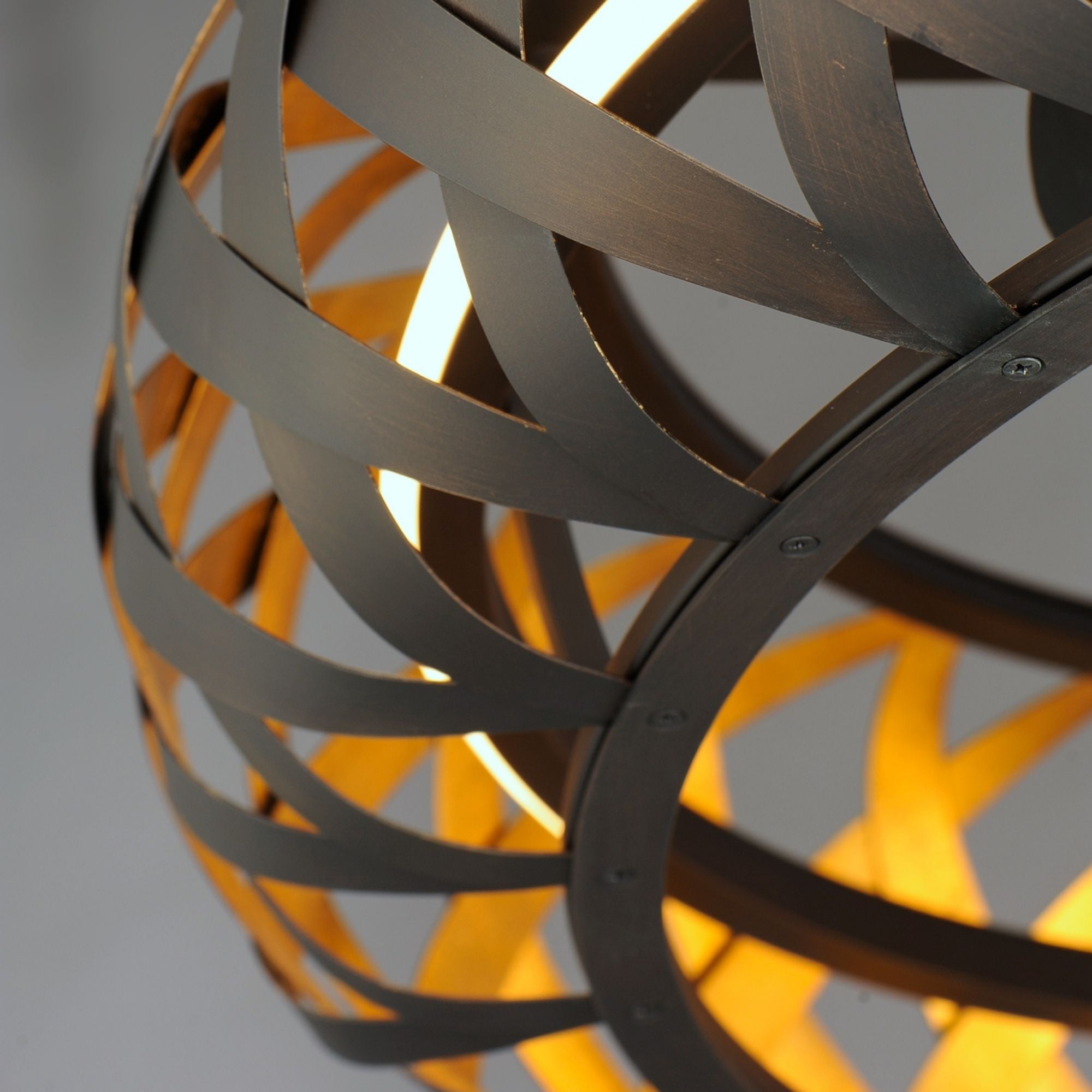 Maxim Lighting - Weave Wifi-Enabled LED Fandelight 33 Inch Bronze Gilt and Gold Finish | Bees Lighting