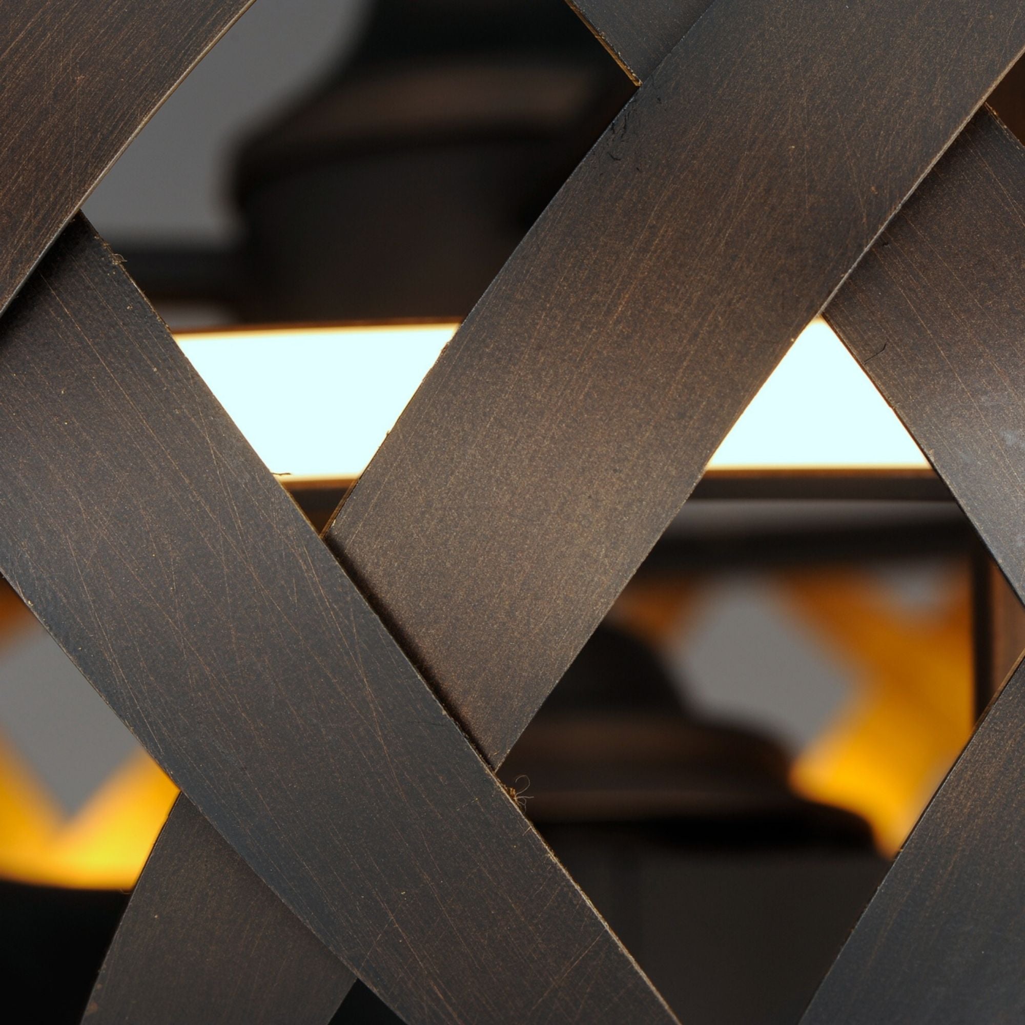 Maxim Lighting - Weave Wifi-Enabled LED Fandelight 33 Inch Bronze Gilt and Gold Finish | Bees Lighting