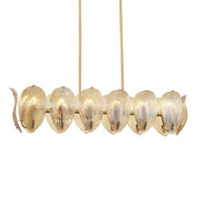 Metropolitan Orchid 48 in. 14-Light Island Pendant