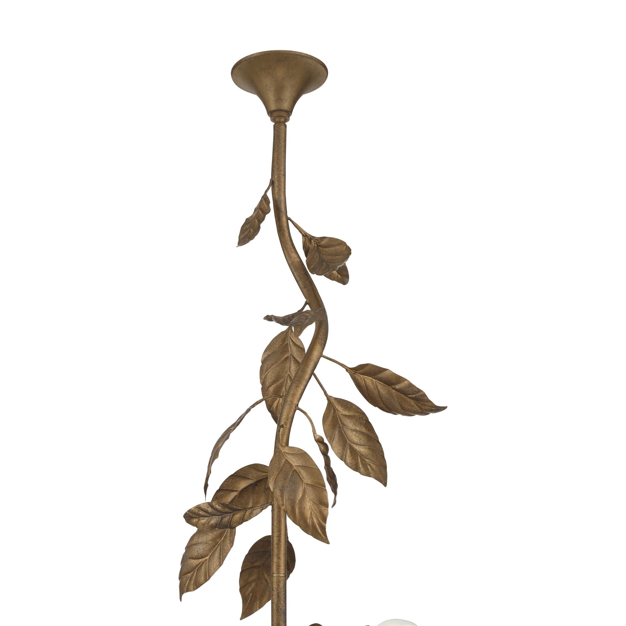 Metropolitan Lighting Seraphine 60 in. 11-Light Linear Chandelier, Weathered Gold