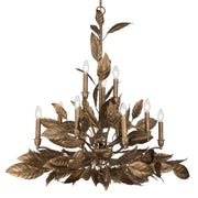 Metropolitan Lighting Seraphine 40 in. 11-Light Chandelier, Weathered Gold