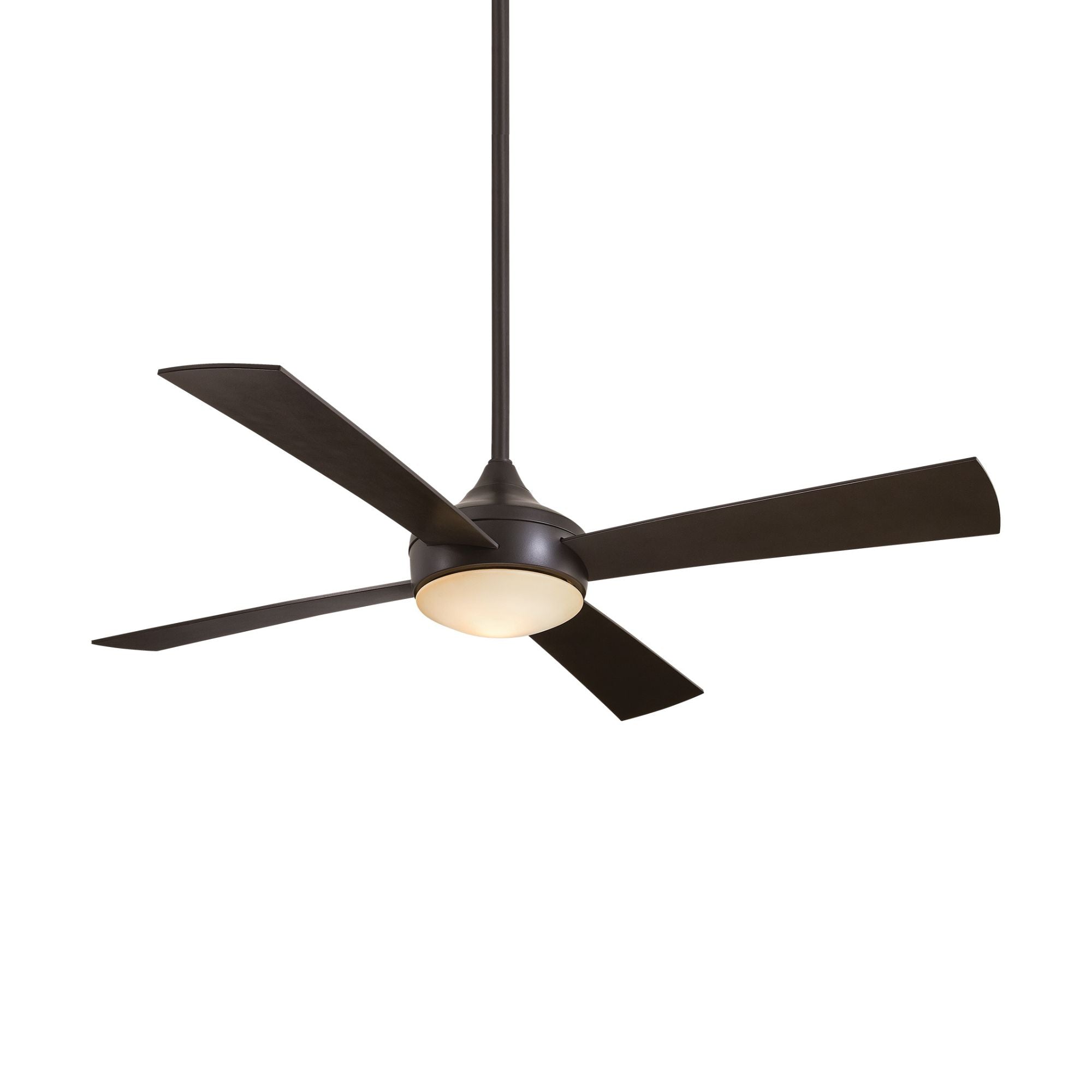 Aluma Wet 52" Bronze LED Ceiling Fan with Remote