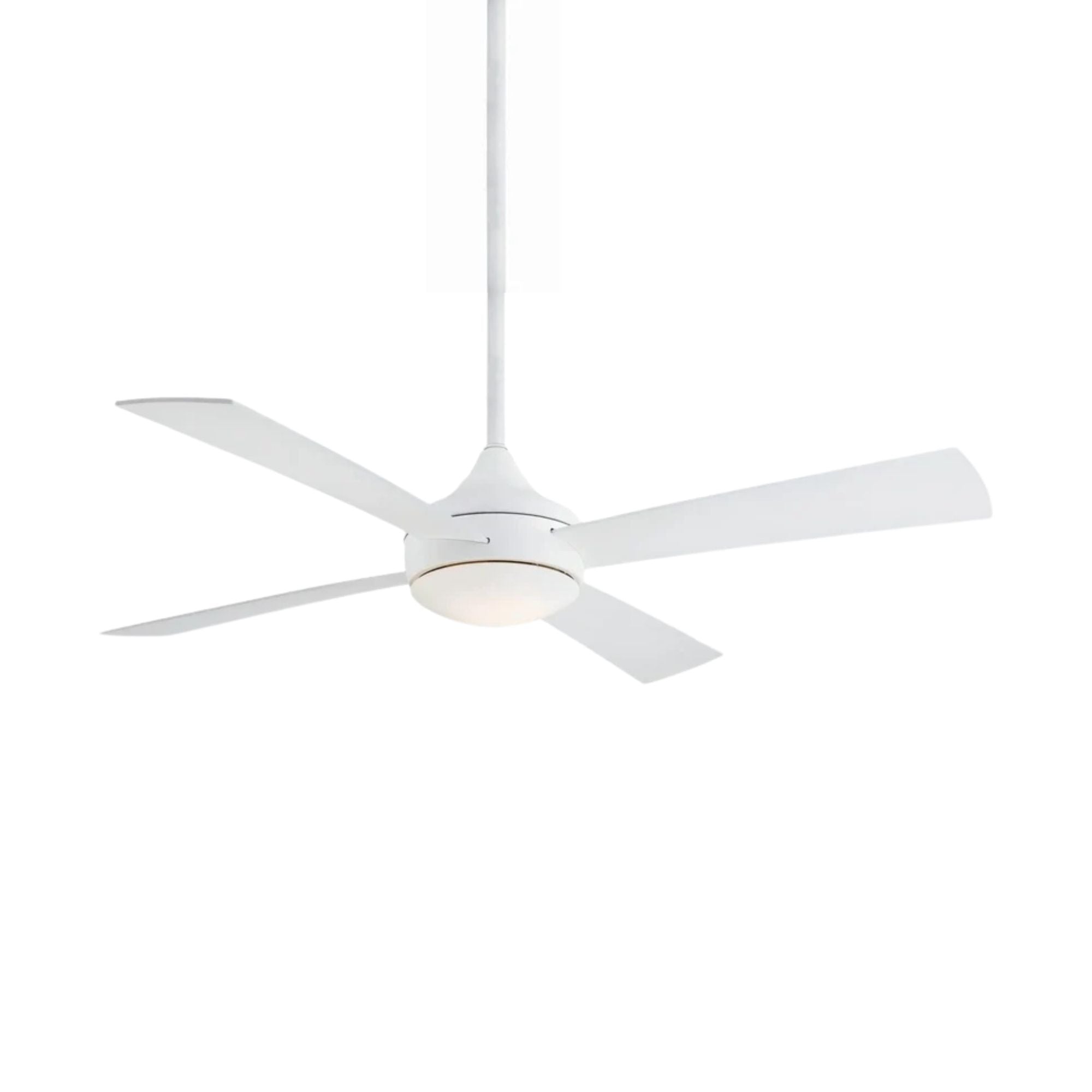 Aluma Wet 52" White LED Ceiling Fan with Remote
