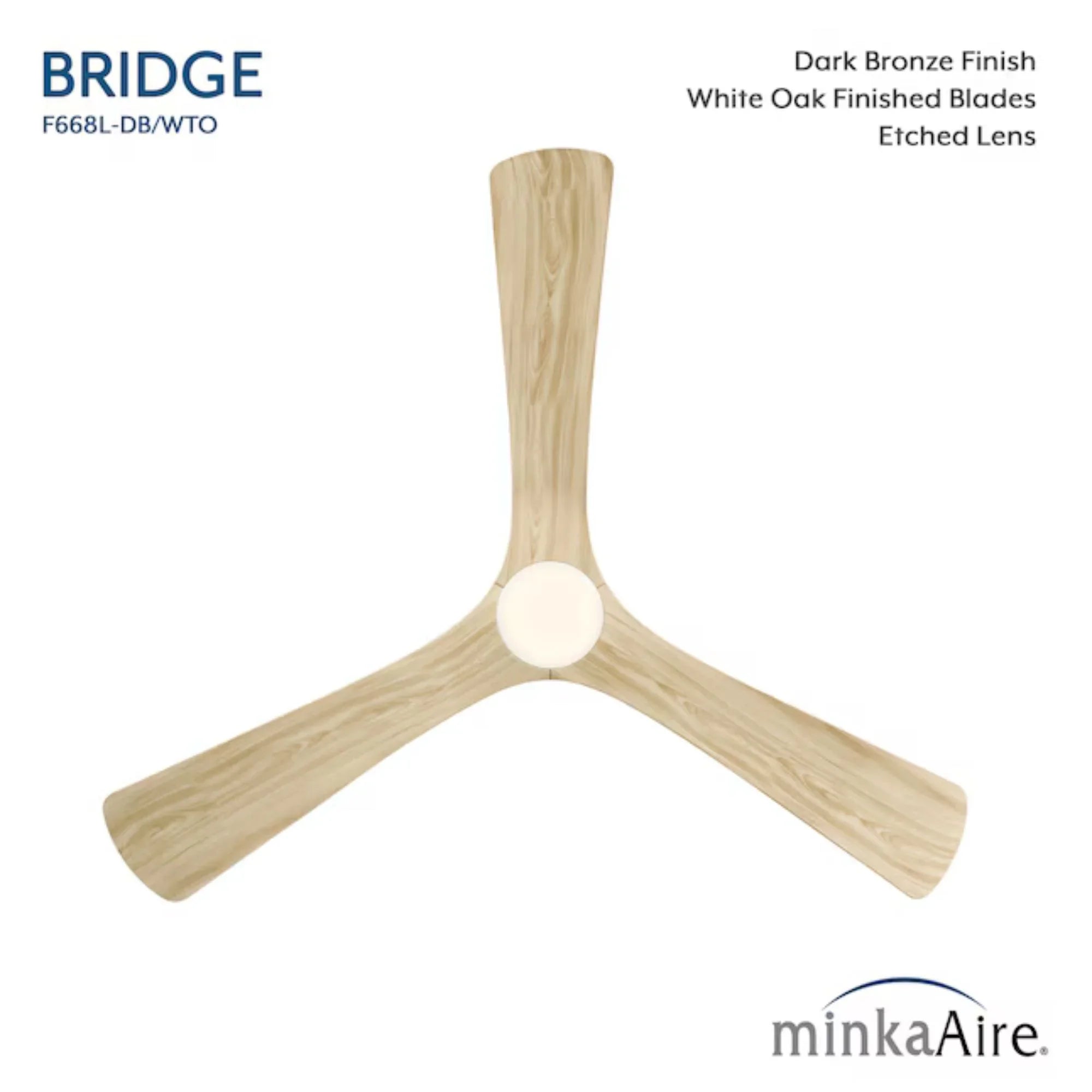 Bridge 60" Bronze LED Smart Ceiling Fan