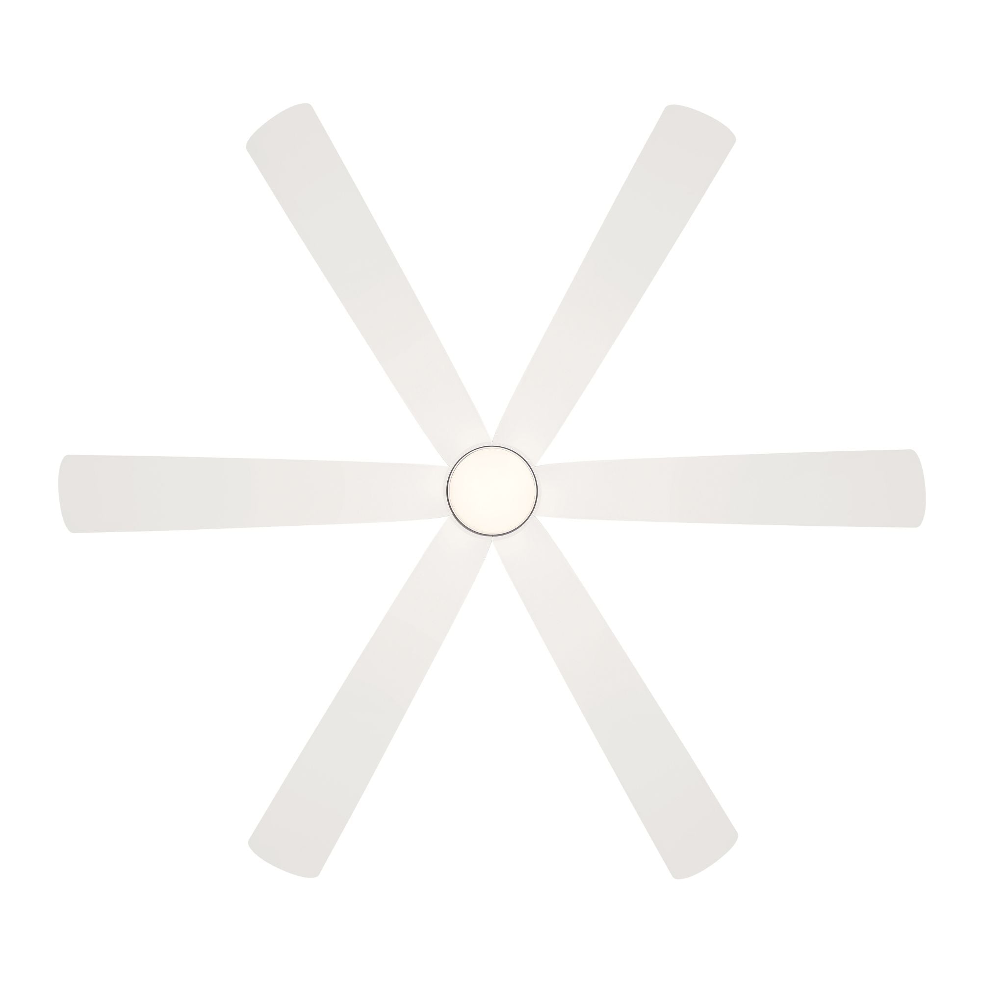 Minka Aire Brisano 65'' Smart Ceiling Fan with LED Light DC Motor Alabaster White