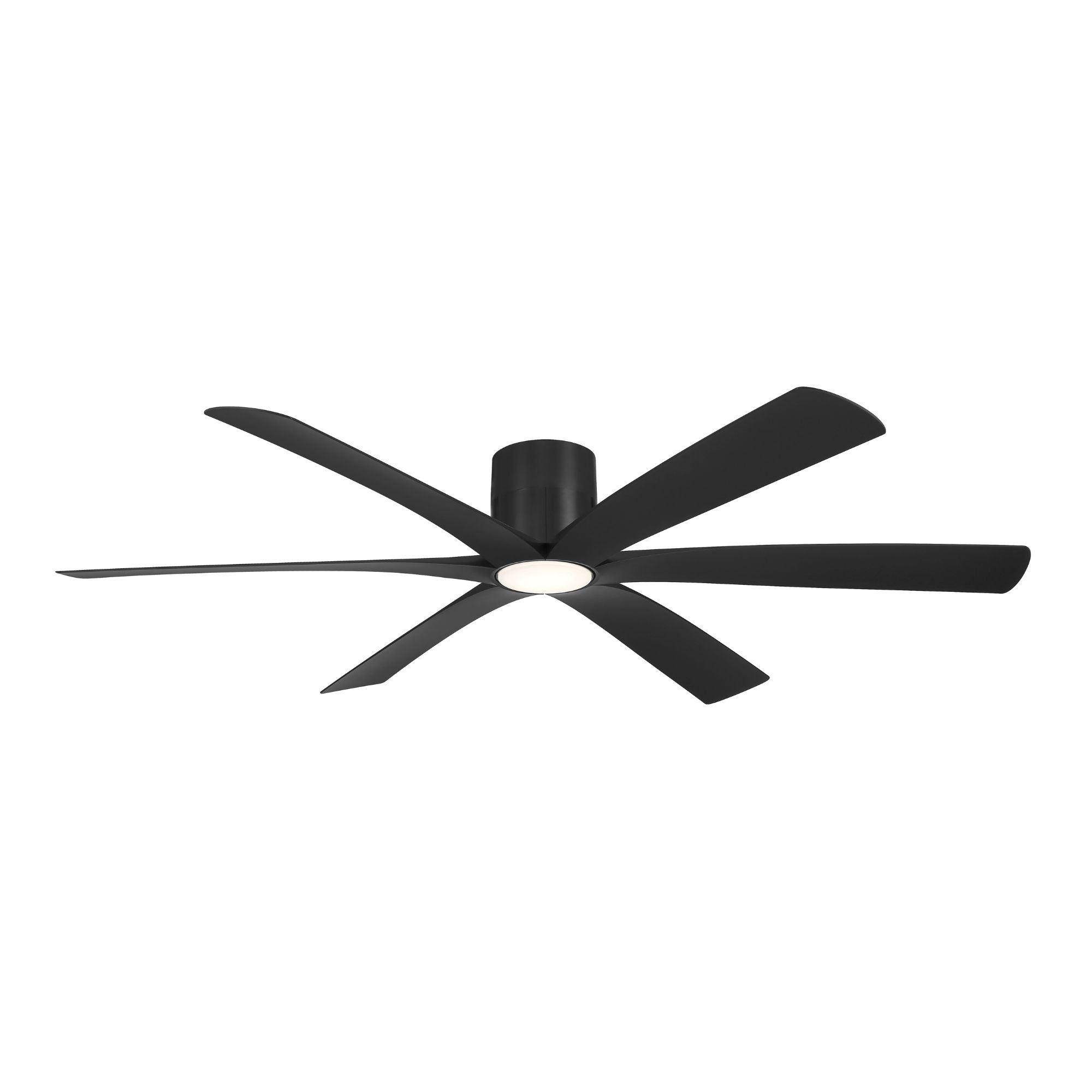 Minka Aire Brisano 65'' Smart Ceiling Fan with LED Light DC Motor Coal Black