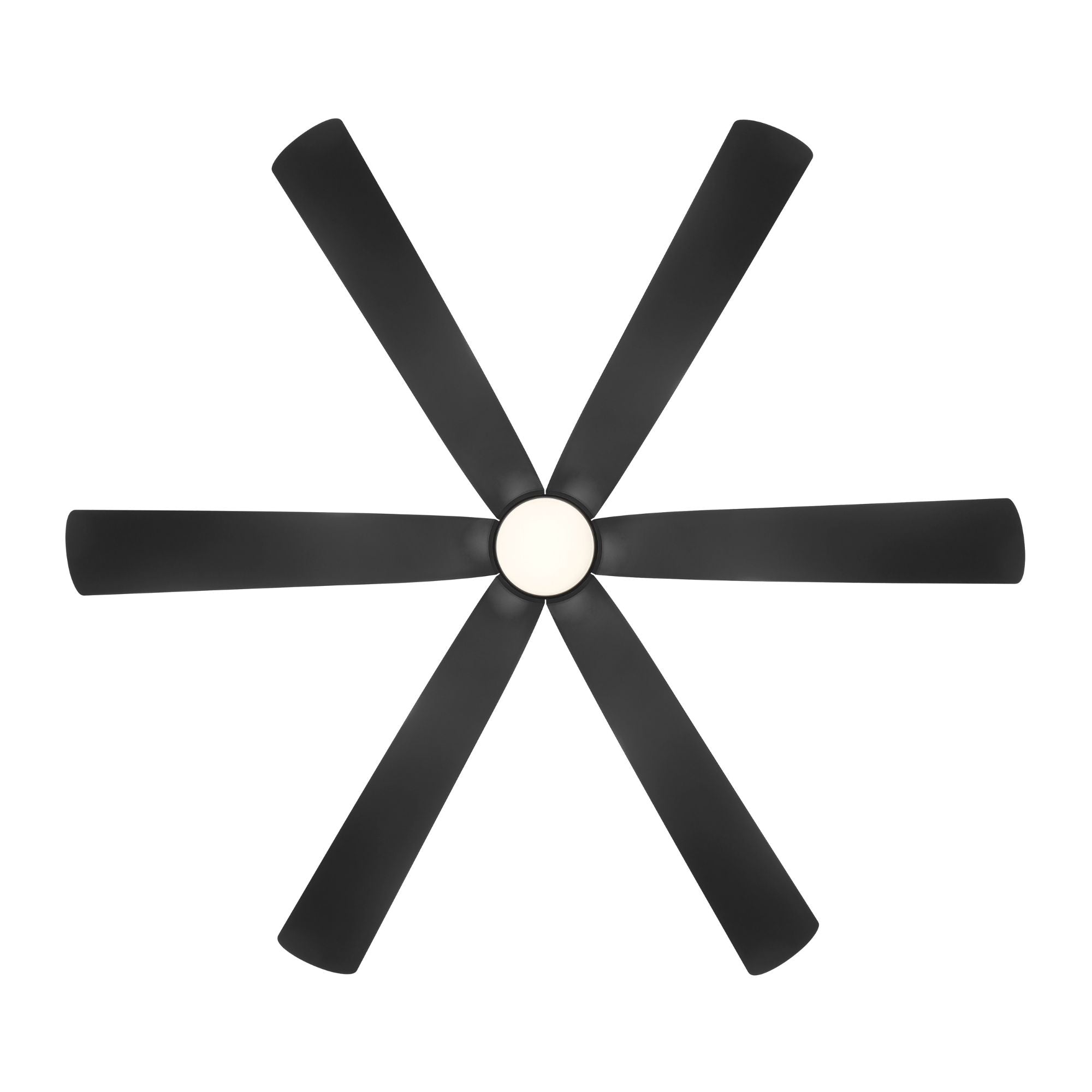 Minka Aire Brisano 65'' Smart Ceiling Fan with LED Light DC Motor Coal Black