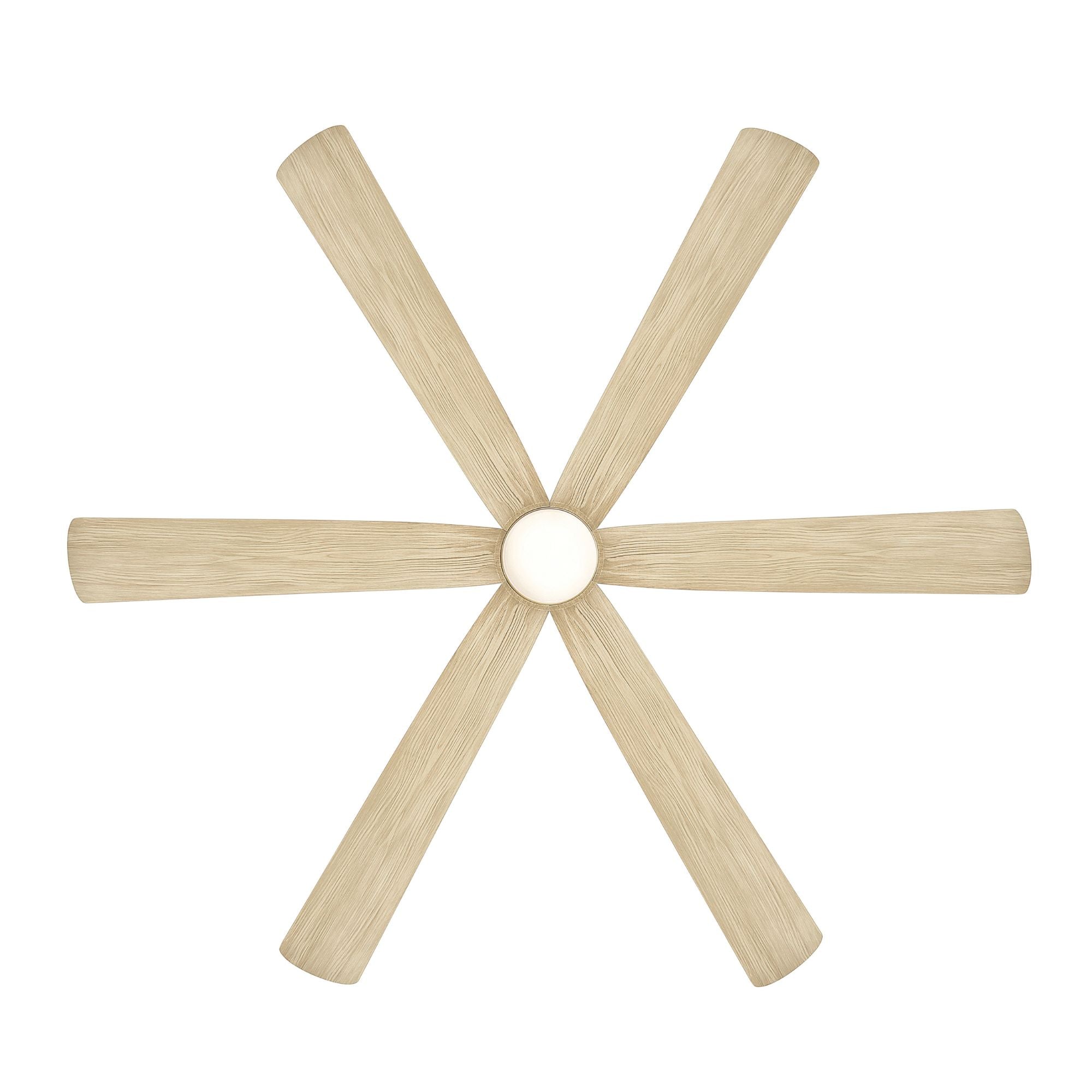 Minka Aire Brisano 65'' Smart Ceiling Fan with LED Light DC Motor White Oak