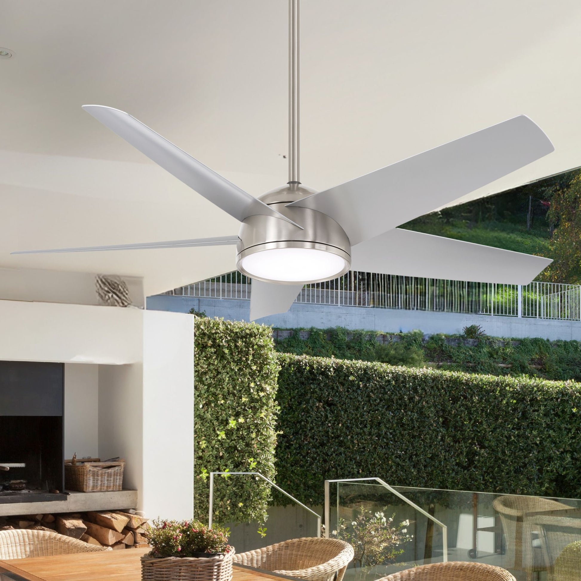 Chubby 58" LED Smart Ceiling Fan - Bees Lighting