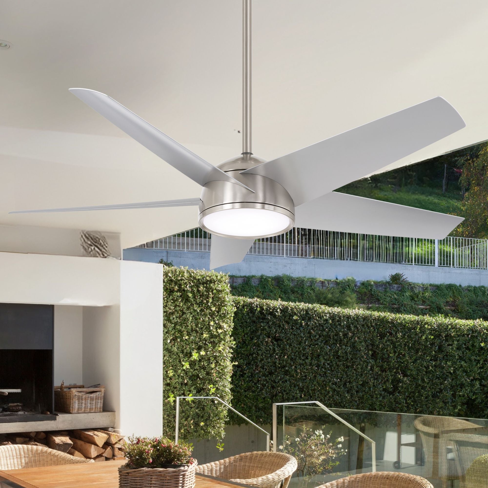 Chubby 58" LED Smart Ceiling Fan - Bees Lighting