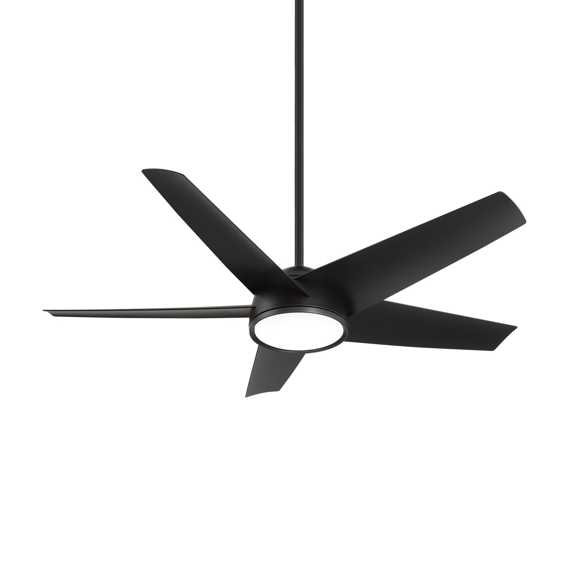 Chubby 58" Black LED Smart Ceiling Fan - Bees Lighting