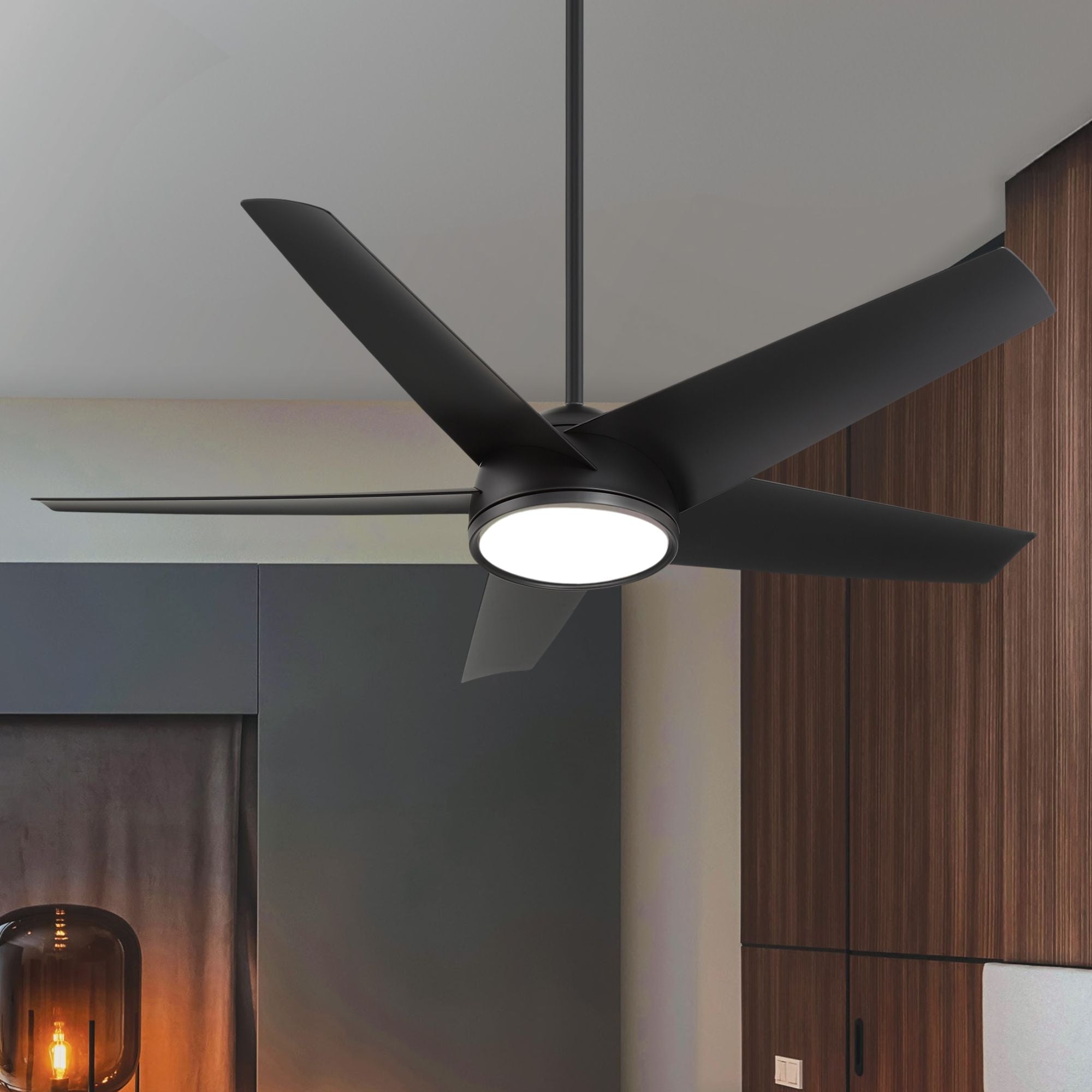 Chubby 58" LED Smart Ceiling Fan - Bees Lighting