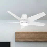 Chubby II 58" Flush Mount LED Smart Ceiling Fan - Bees Lighting