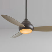 Concept I Wet 52" Bronze LED Outdoor Ceiling Fan with Wall Control