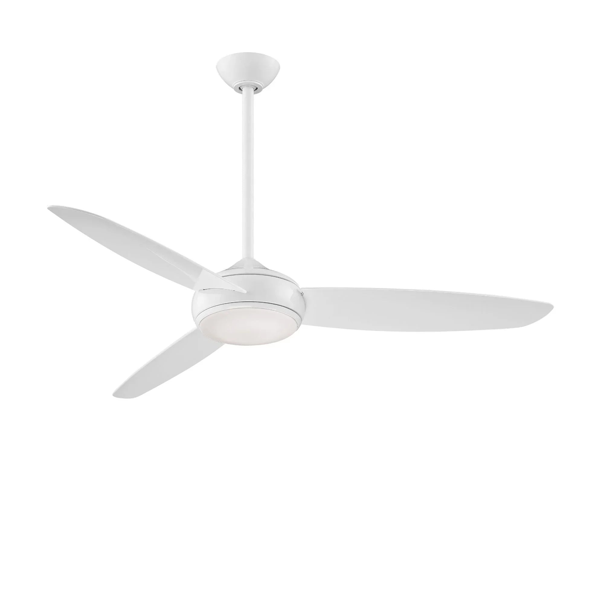 Concept IV 54" White Outdoor LED Smart Ceiling Fan
