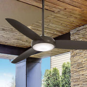 Concept IV 54" Bronze Outdoor LED Smart Ceiling Fan