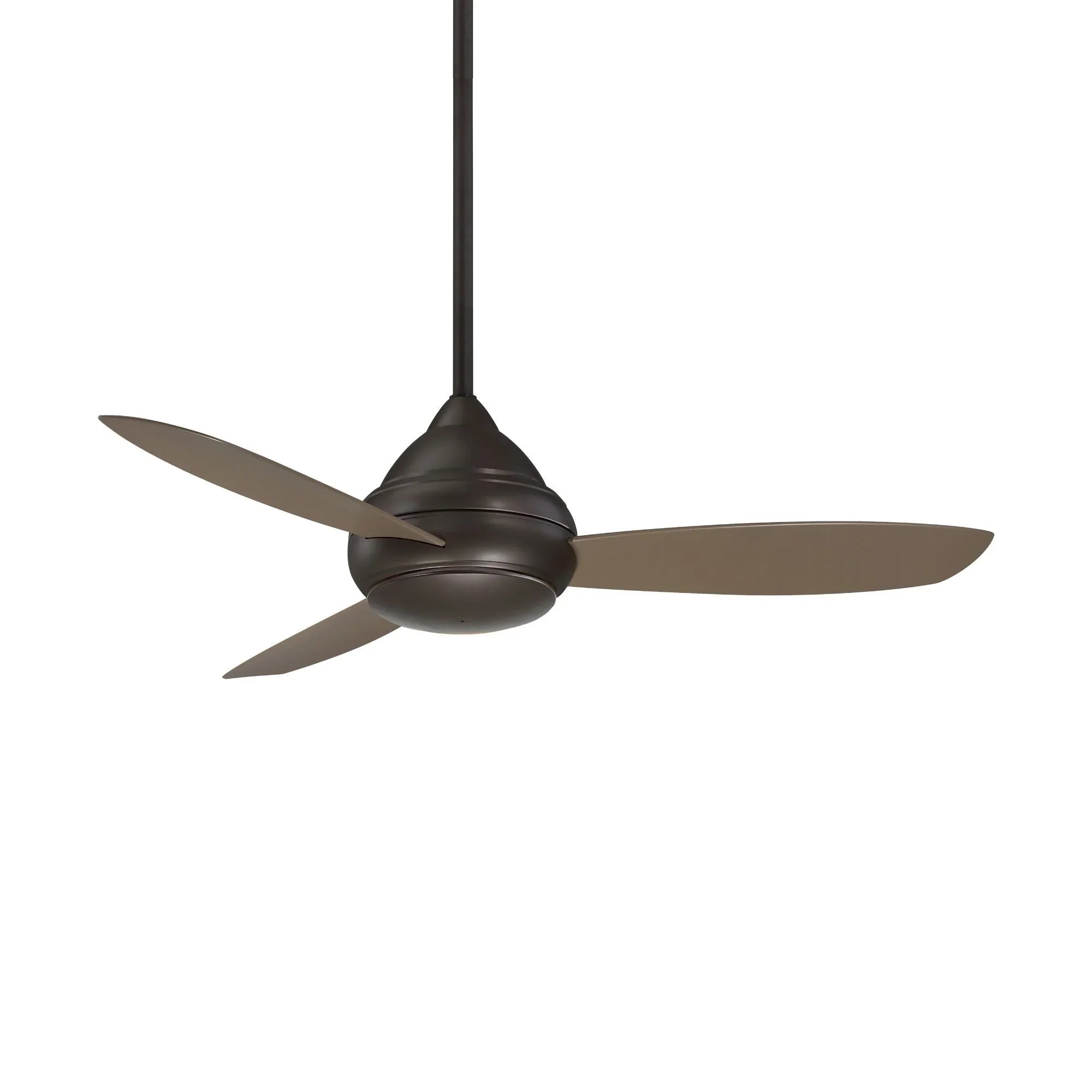 Concept I Wet 52" Bronze LED Outdoor Ceiling Fan with Wall Control