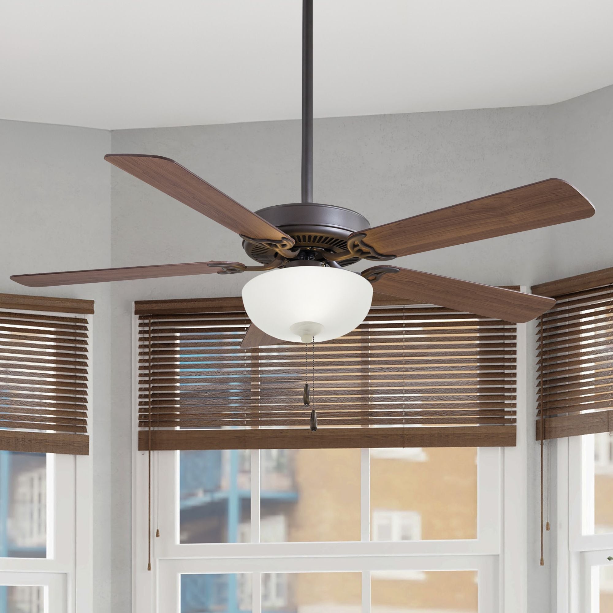 Contractor II Uni-Pack 52" LED Ceiling Fan - Bees Lighting