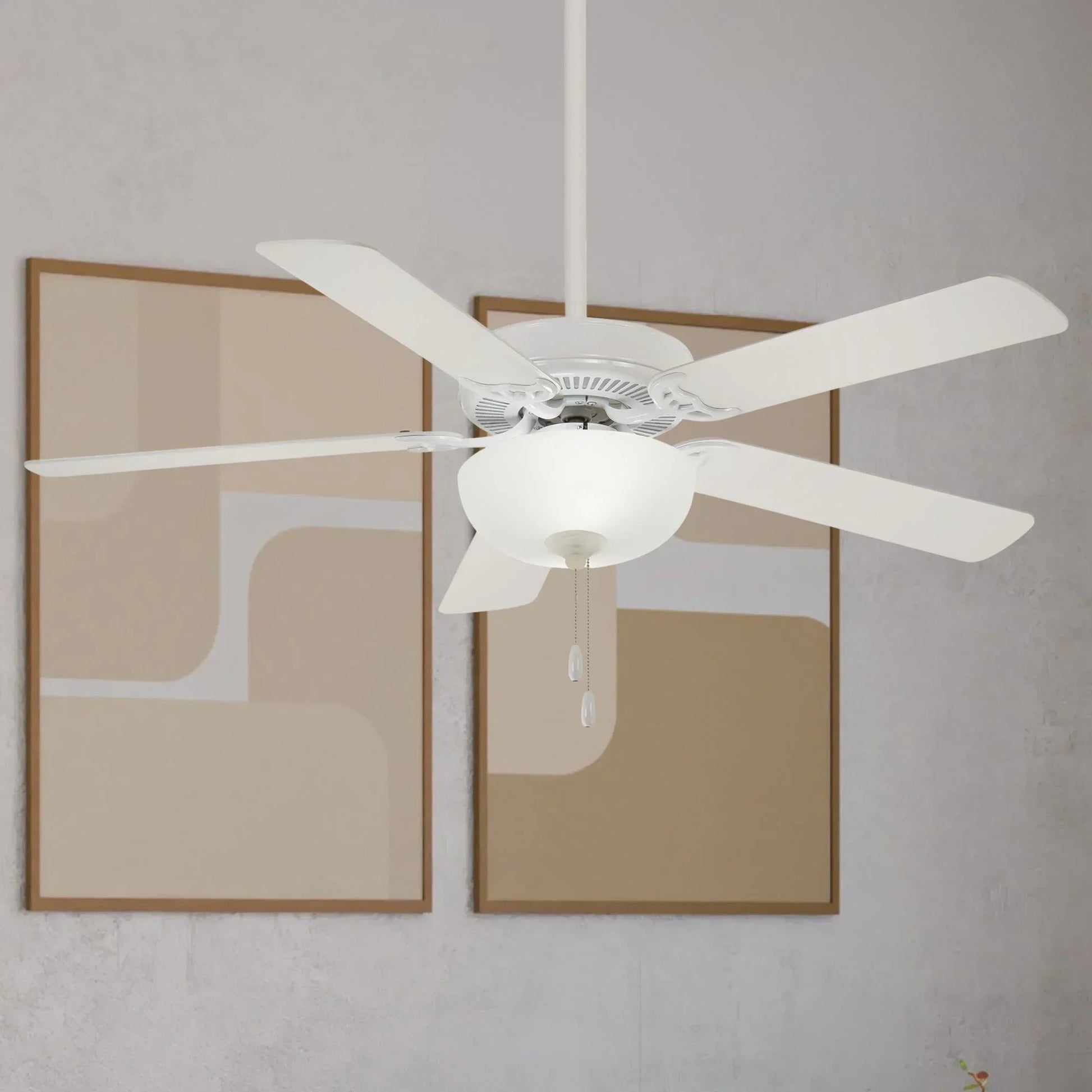Contractor II Uni-Pack 52" LED Ceiling Fan - Bees Lighting