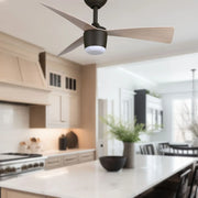 Elavan 36" Dark Bronze LED Ceiling Fan with Remote